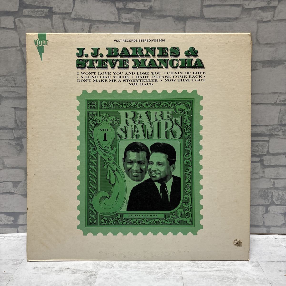 J.J. Barnes* & Steve Mancha Rare Stamps Vol 1【LP】 US盤拍卖