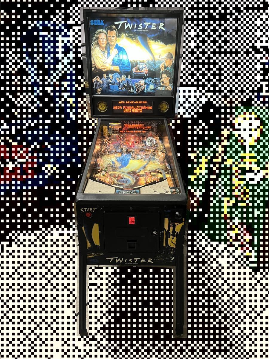 【SEGA】ピンボールマシン TWISTER ツイスター(1996)拍卖