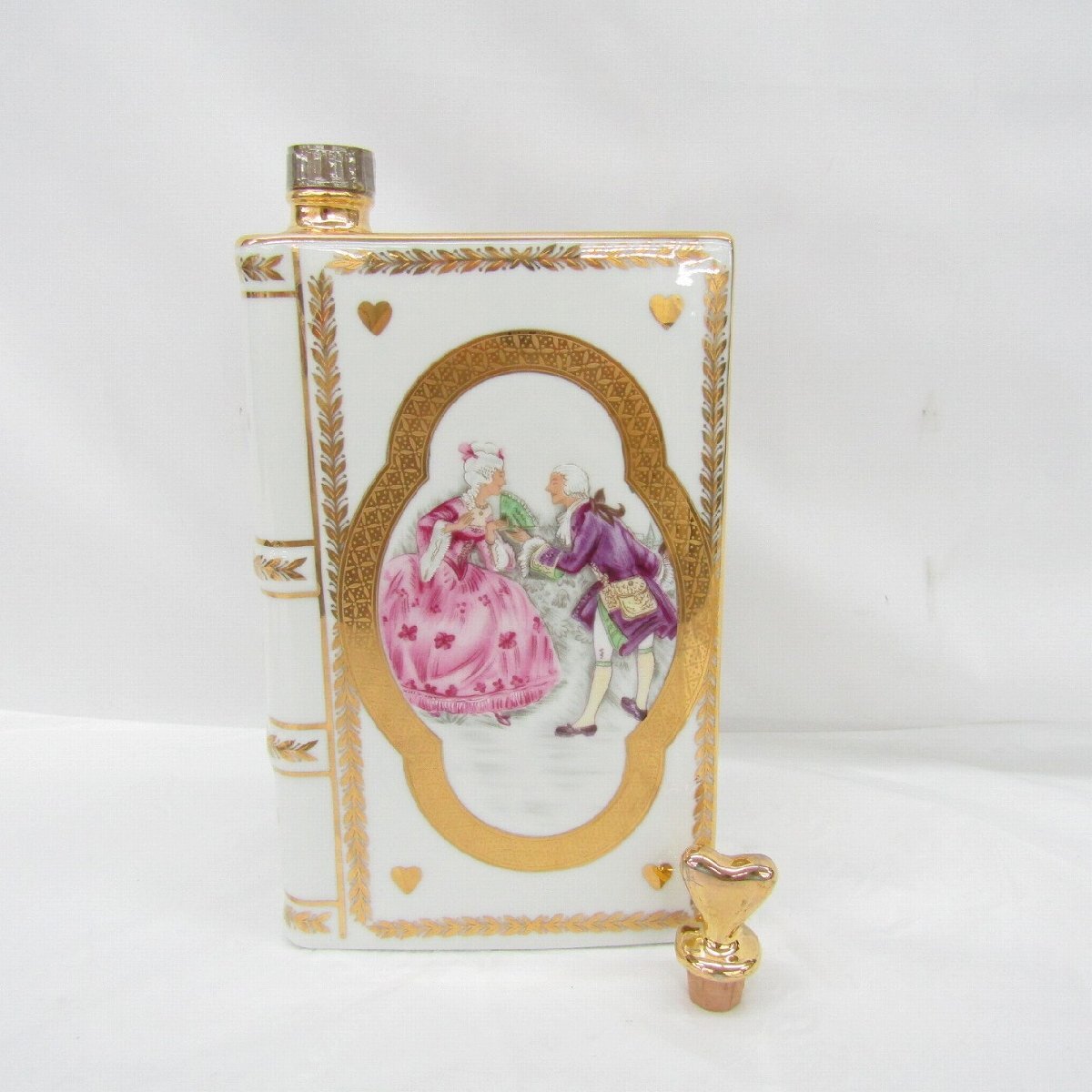 1円~【未開栓】CAMUS カミュ ナポレオン ブック 陶器ボトル ブランデー 700ml 40% 1217g 替え栓付き 11971336 1125拍卖