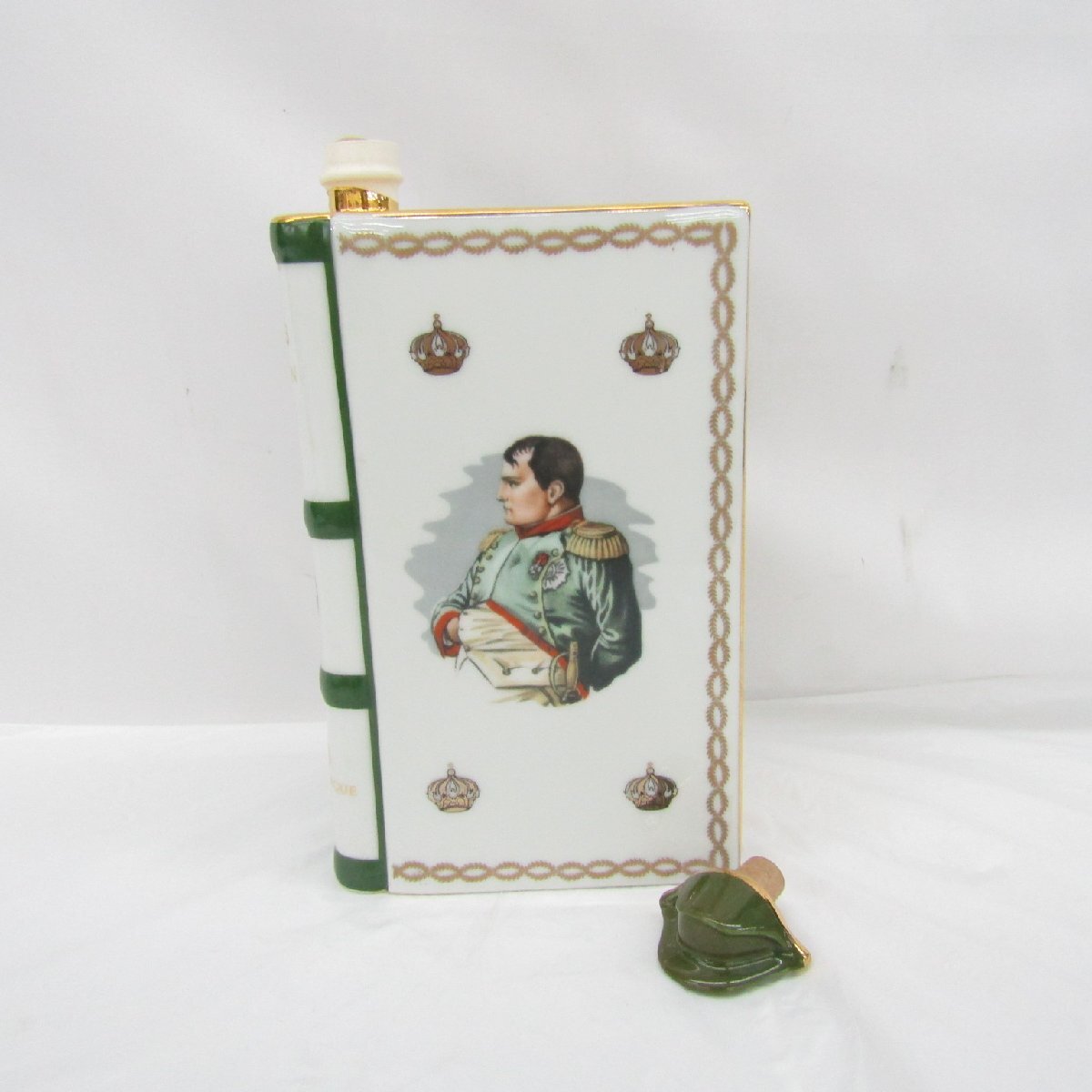 1円~【未開栓】CAMUS カミュ ナポレオン ブック 陶器ボトル ブランデー 700ml 40% 1188.1g 替え栓付き 11966819 1125拍卖