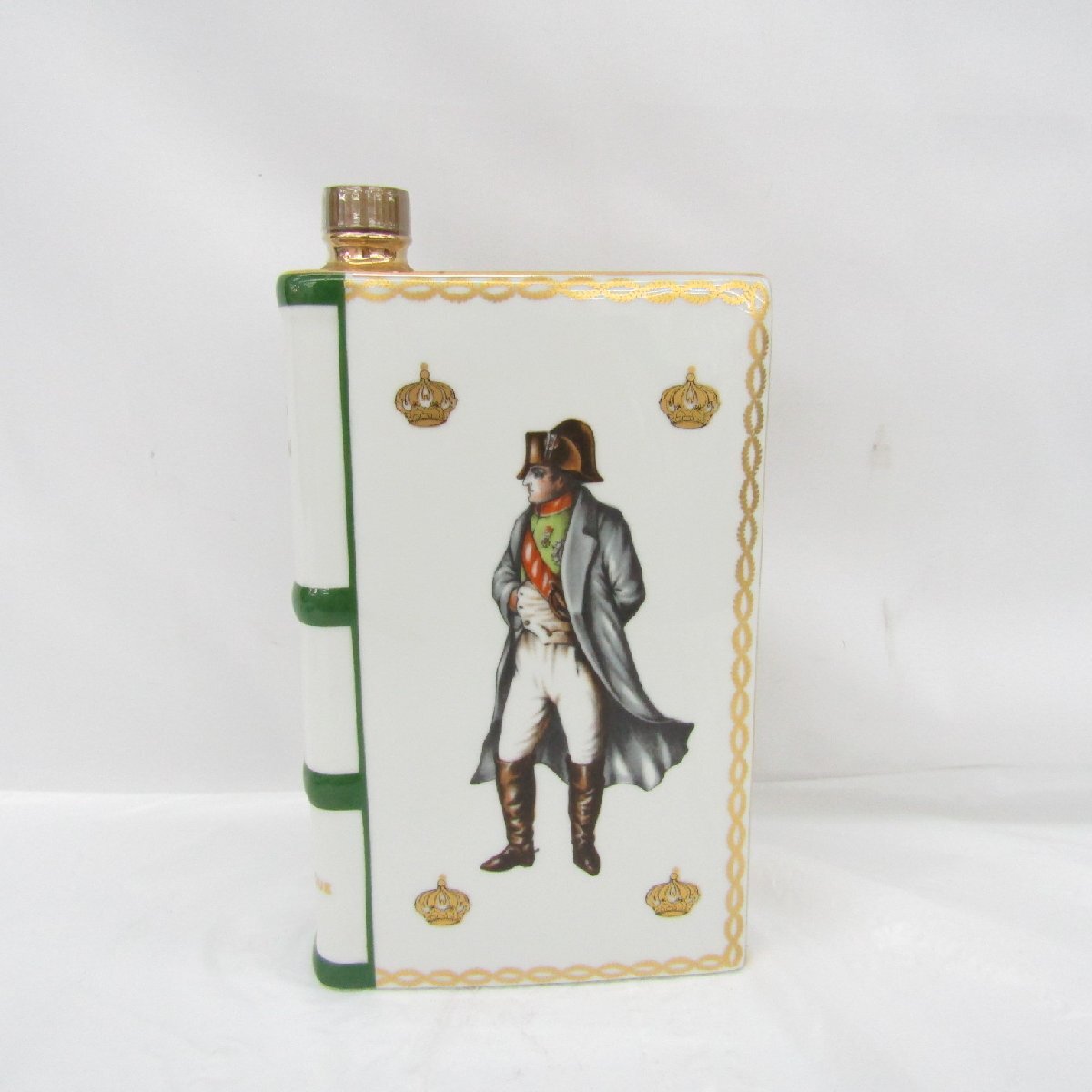 【未開栓】CAMUS カミュ ナポレオン ブック 緑 陶器ボトル ブランデー 700ml 40% 1164.0g 11966810 1125拍卖