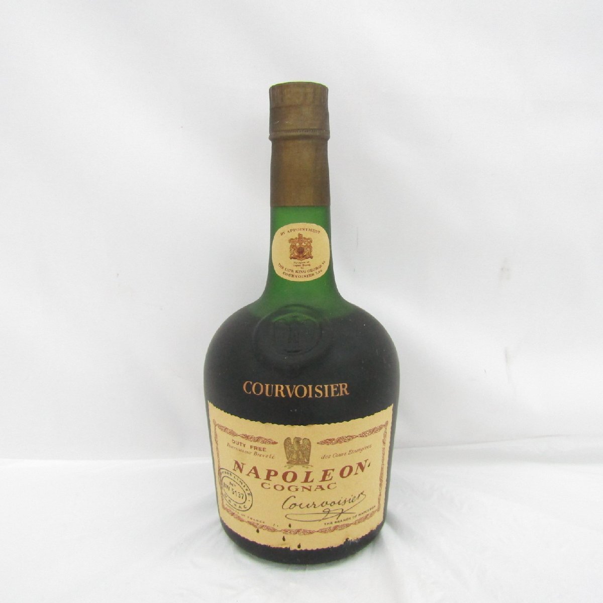 【未開栓】COURVOISIER クルボアジェ ナポレオン ブランデー 700ml 40% 11966825 1125拍卖