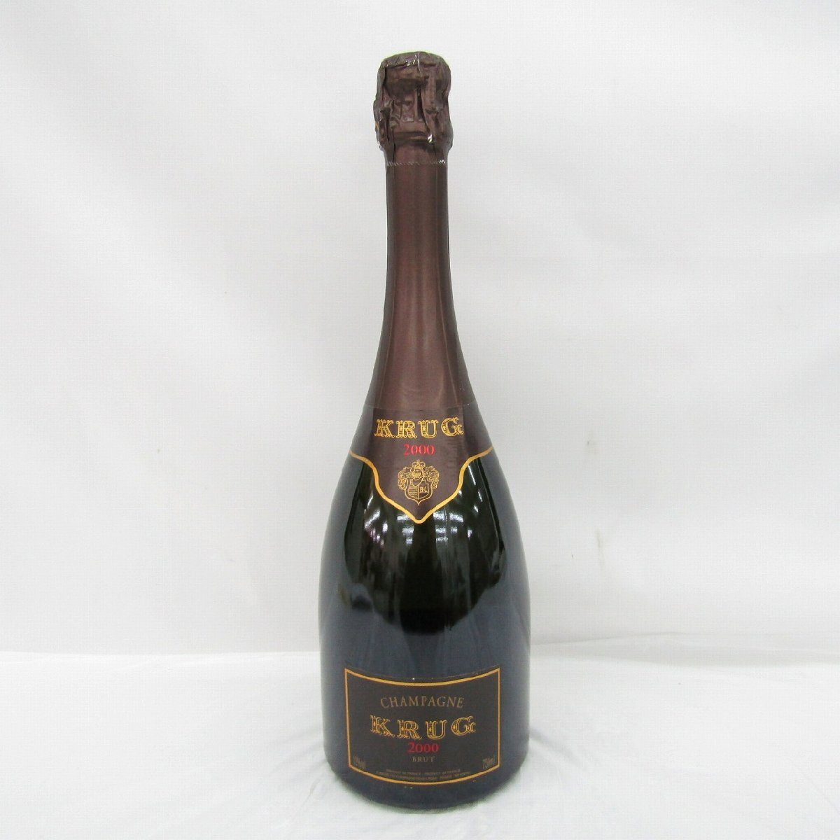 【未開栓】KRUG GRANDE CUVEE クリュッグ ヴィンテージ ブリュット 2000 シャンパン 750ml 12% 11975474 1125拍卖