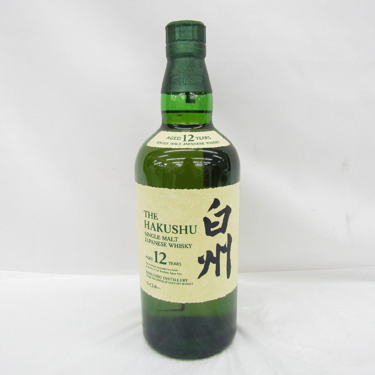 【未開栓】SUNTORY サントリー 白州 12年 シングルモルト ウイスキー 700ml 43% 11974804 1125拍卖