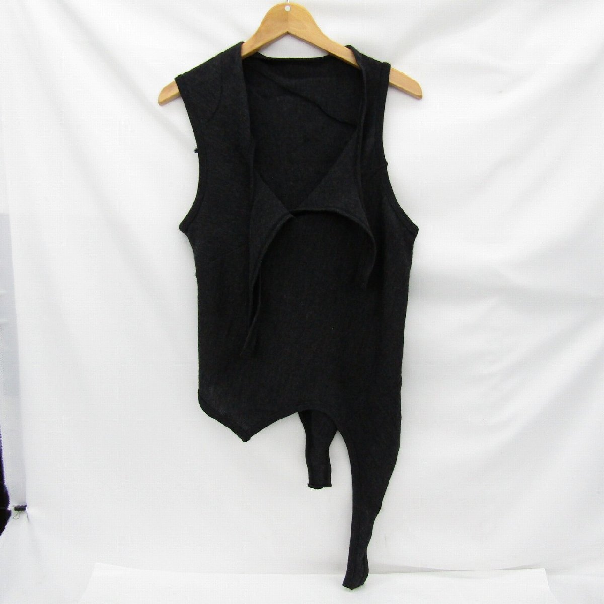 【中古品】Ys Red Label Yohji Yamamoto 2008 A/W 00s ニット トップス ブラック サイズ:2 アーカイブ 722103523 1126拍卖