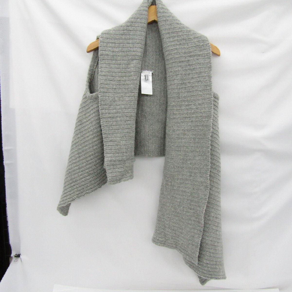 1円~【中古品】Ann Demeulemeester アン ドゥムルメステール レディース ニット カーディガン グレー サイズ:S 722103519 1126拍卖