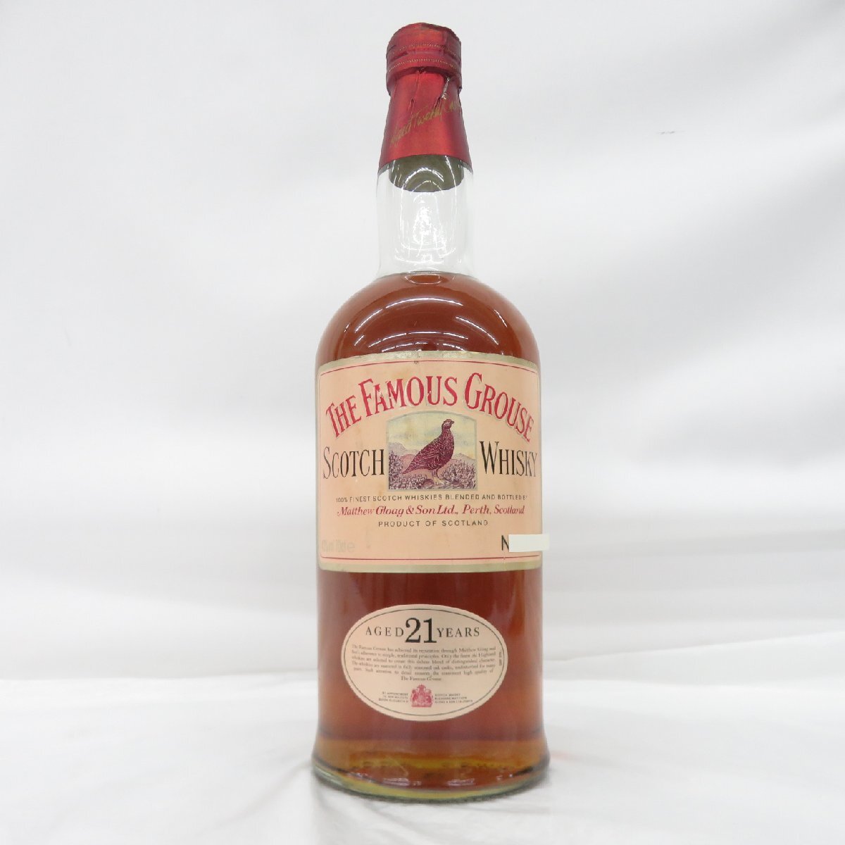 【未開栓】ザ・フェイマスグラウス 21年 ウイスキー 700ml 43% 11978521 1127拍卖