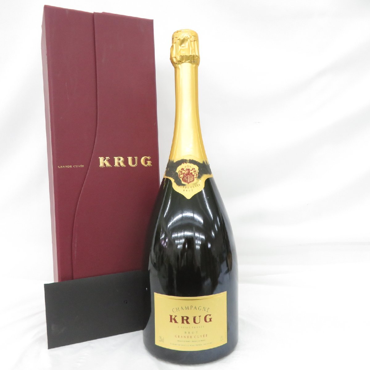【未開栓】KRUG クリュッグ グランキュヴェ ブリュット マグナムボトル シャンパン 1500ml 12% 箱/冊子付 ※目減り(大) 11972743 1127拍卖