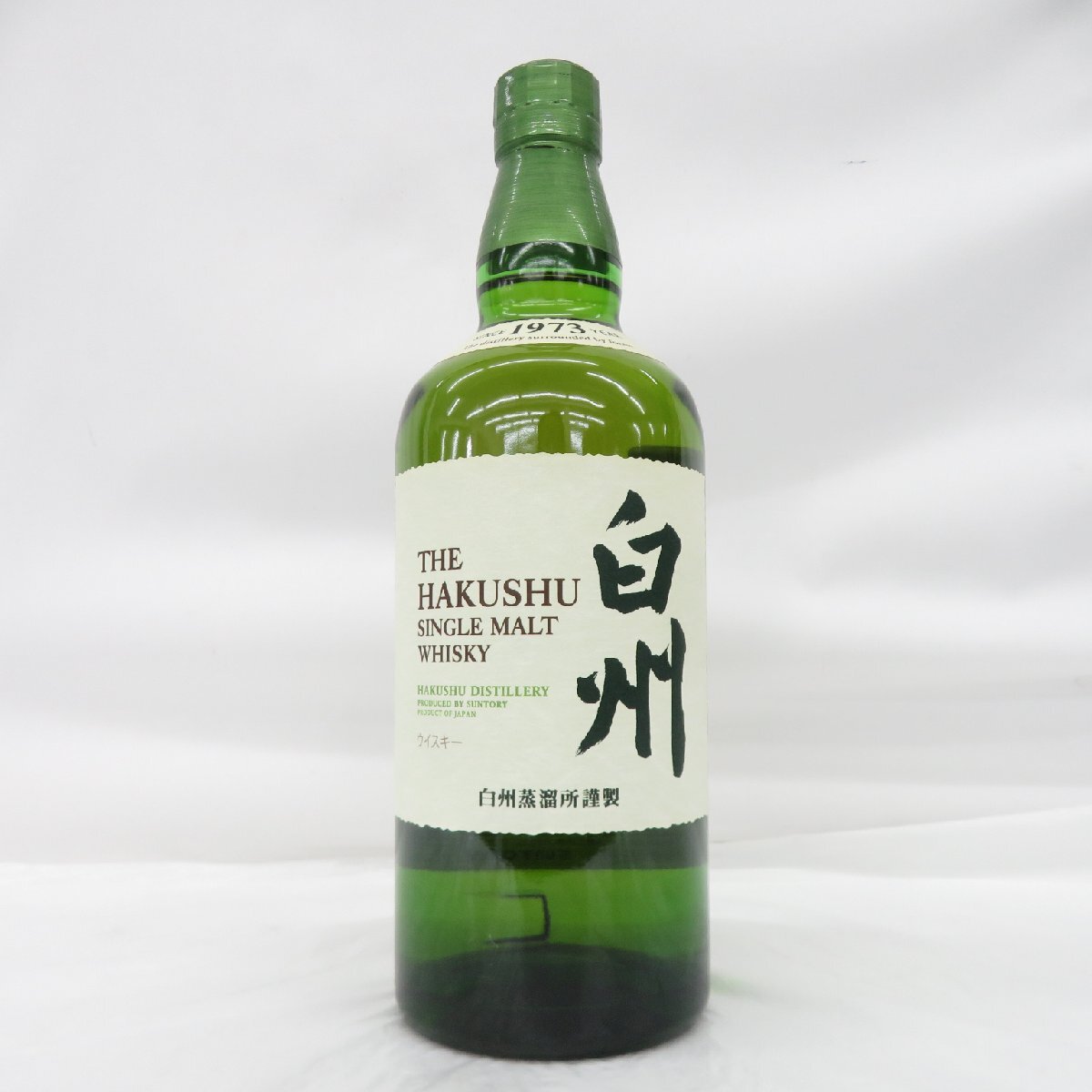 1円~【未開栓】SUNTORY サントリー 白州 NV ノンヴィンテージ シングルモルト ウイスキー 700ml 43% 11978892 1127拍卖