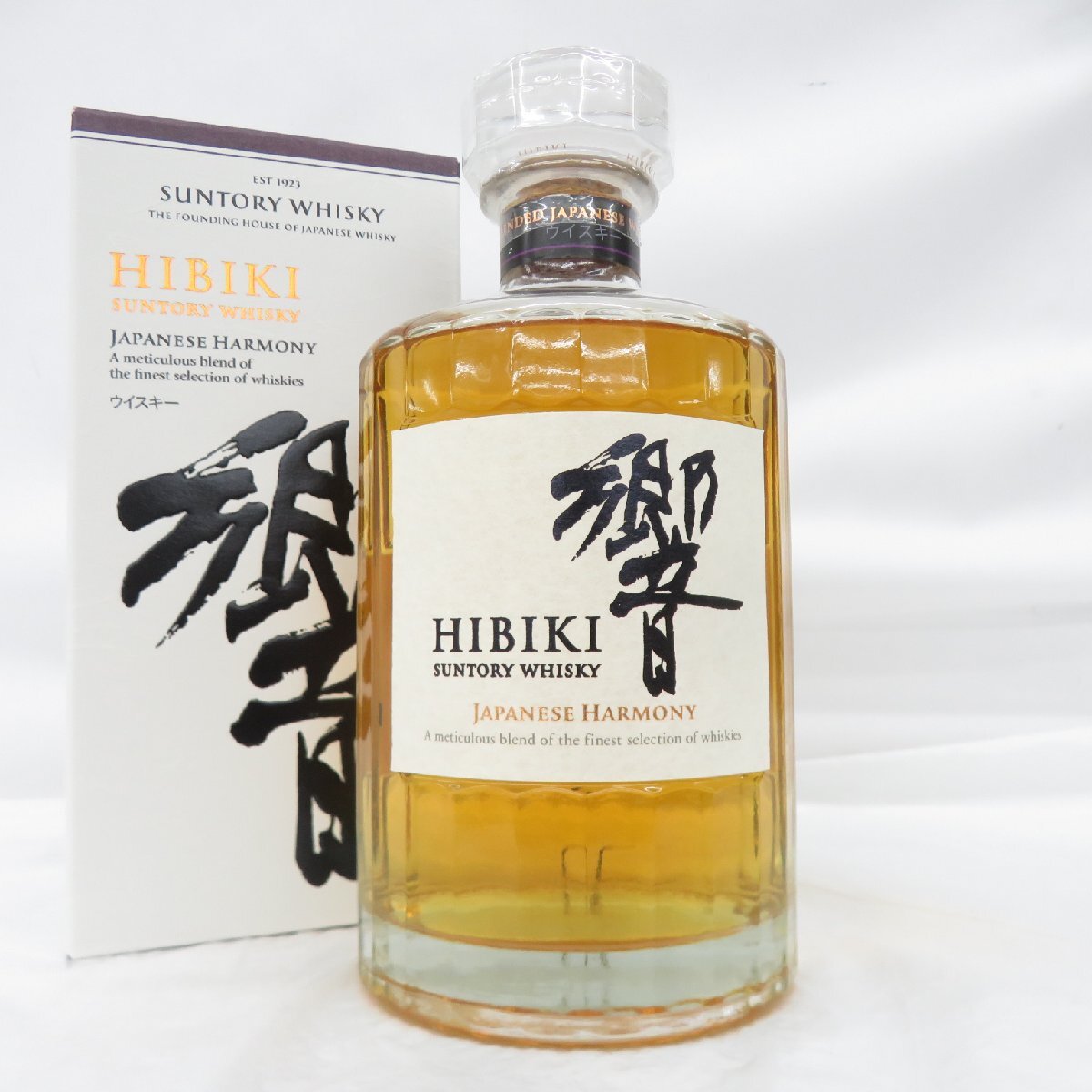 1円~【未開栓】SUNTORY サントリー 響 HIBIKI ジャパニーズハーモニー ウイスキー 700ml 43% 箱付 11979916 1127拍卖