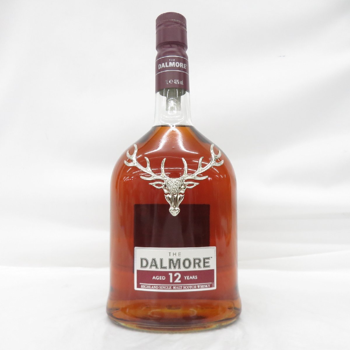 【未開栓】THE DALMORE ザ・ダルモア 12年 シングルモルト ウイスキー 1000ml 40% 11973981 1127拍卖