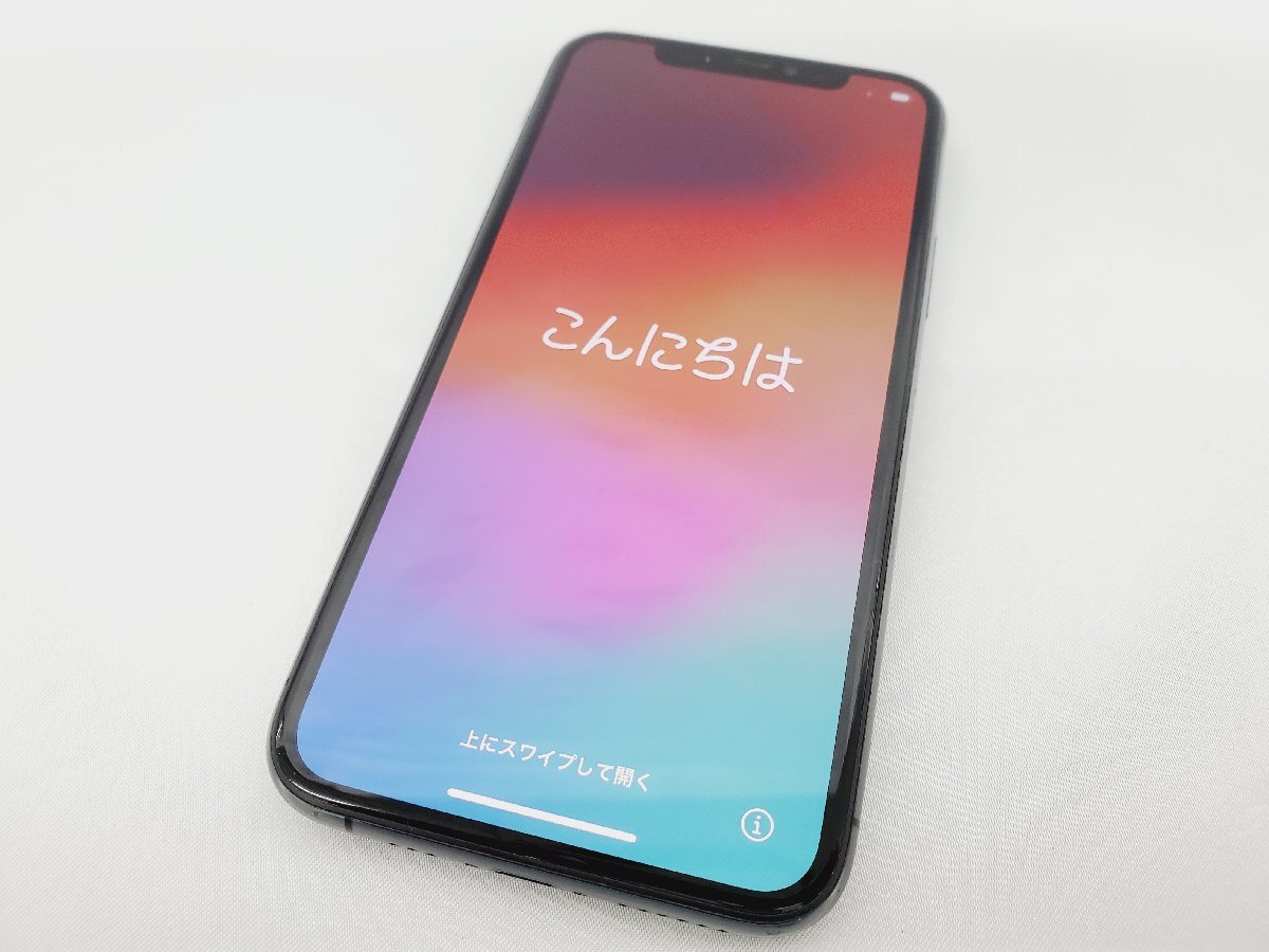 1円~【中古品】SoftBank スマートフォン Apple iPhone11 Pro 64GB MWC22J/A スペースグレイ 判定○ ※SIMロック解除済 953185378 1127拍卖