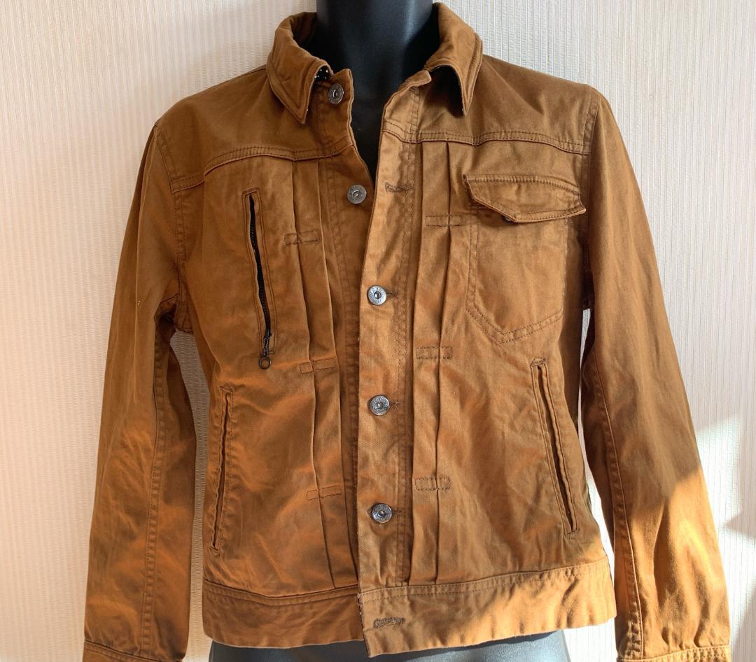 古着美品 Gジャン M メンズ RAGE BLUE ポイント拍卖