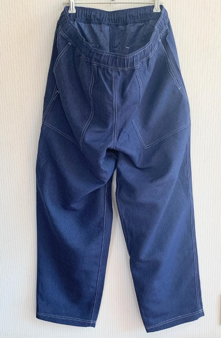一回だけ着用 LL インディゴ薄地デニム素材 ワークパンツ ペインターパンツ拍卖