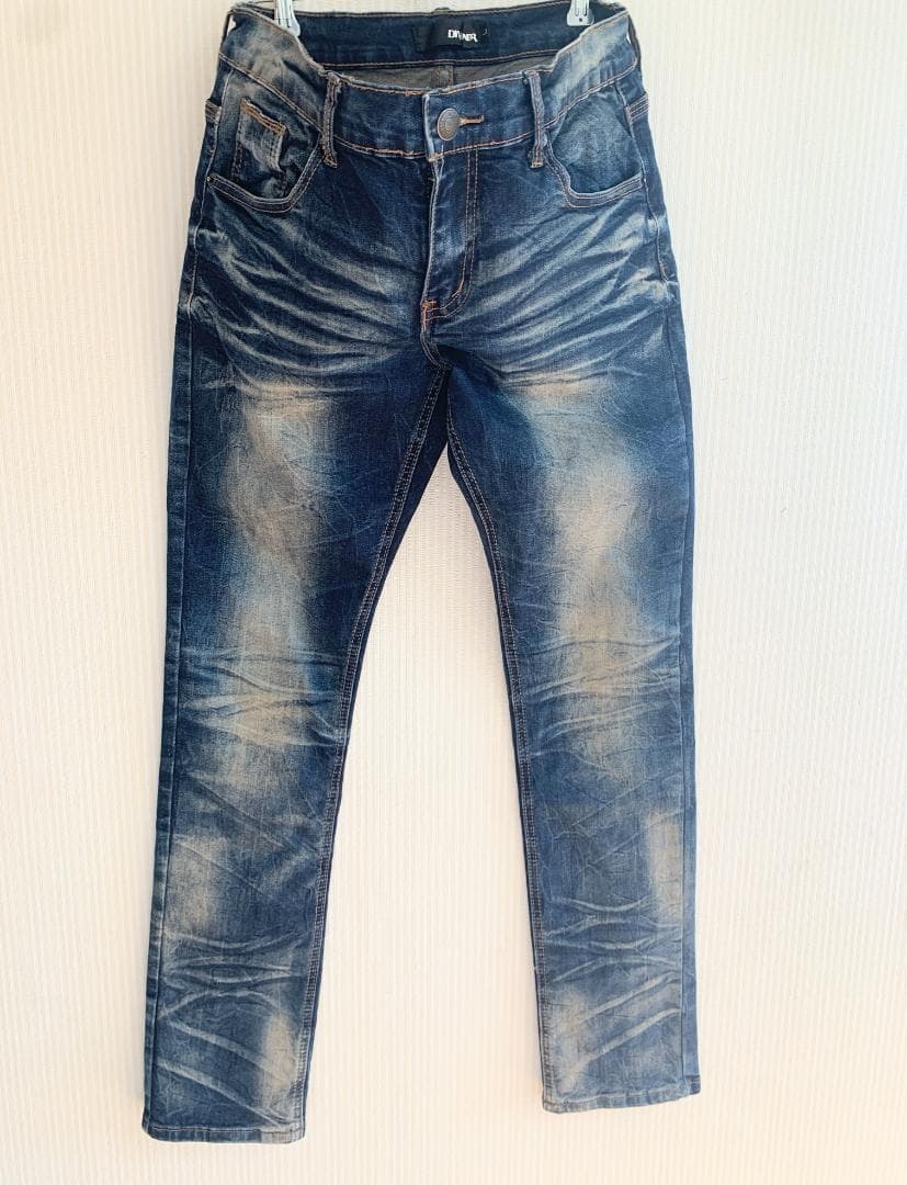 古着美品 Dinger スリムフィット デニムパンツ メンズ L拍卖