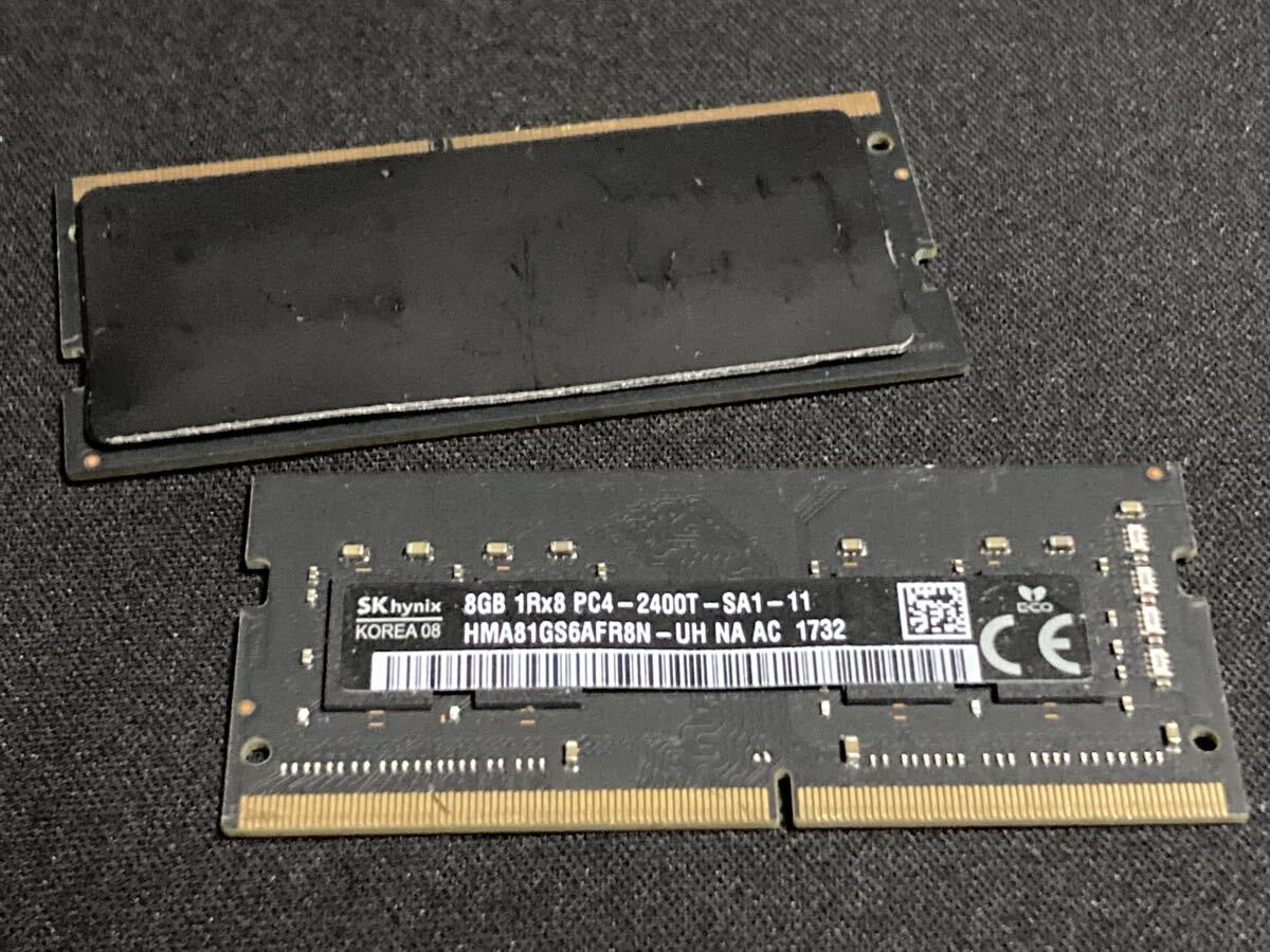 64) ジャンク SK hynix まとめ売り 中古 16GB メモリ ノートPC 【8G×2枚】 ノートパソコン用メモリ SKhynix拍卖