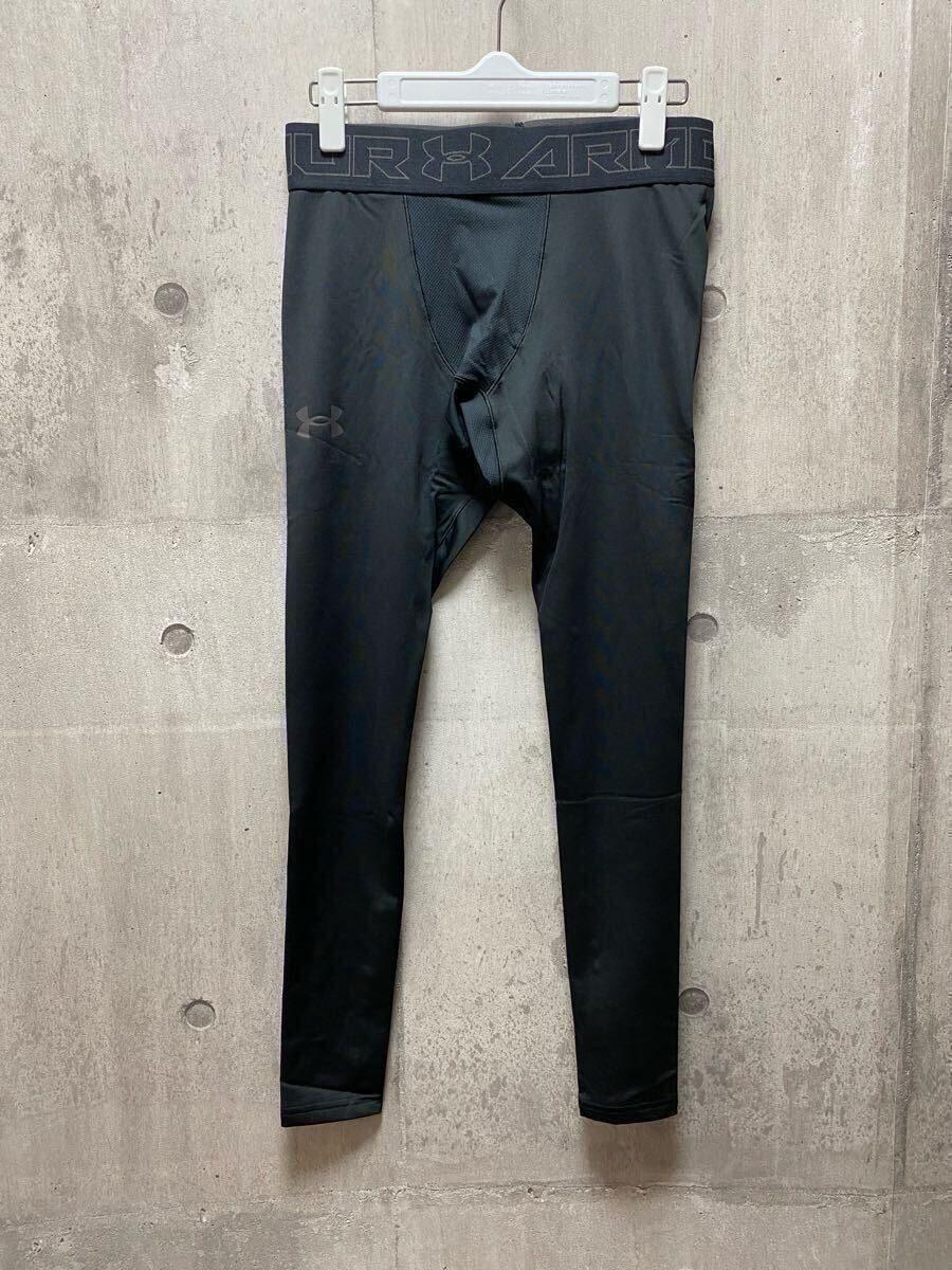 未使用 正規店 アンダーアーマー LG メンズ レギンス タイツ コールドギア コンプレッション 秋冬用拍卖