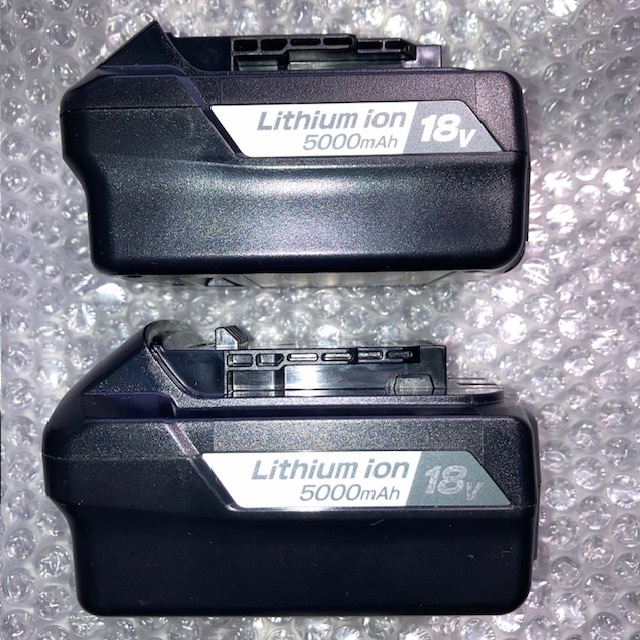 京セラ インダストリアルツールズ(株) 充電式バッテリー B-1850LA ×2個拍卖