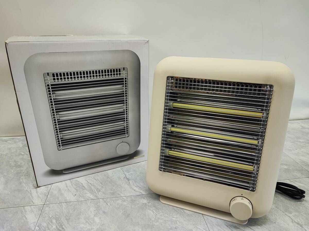 ★◆【USED】±0 遠赤外線電気ストーブ スチーム機能付 XHS-V110 2013年製 暖房器具 冬物家電 箱120サイズ拍卖