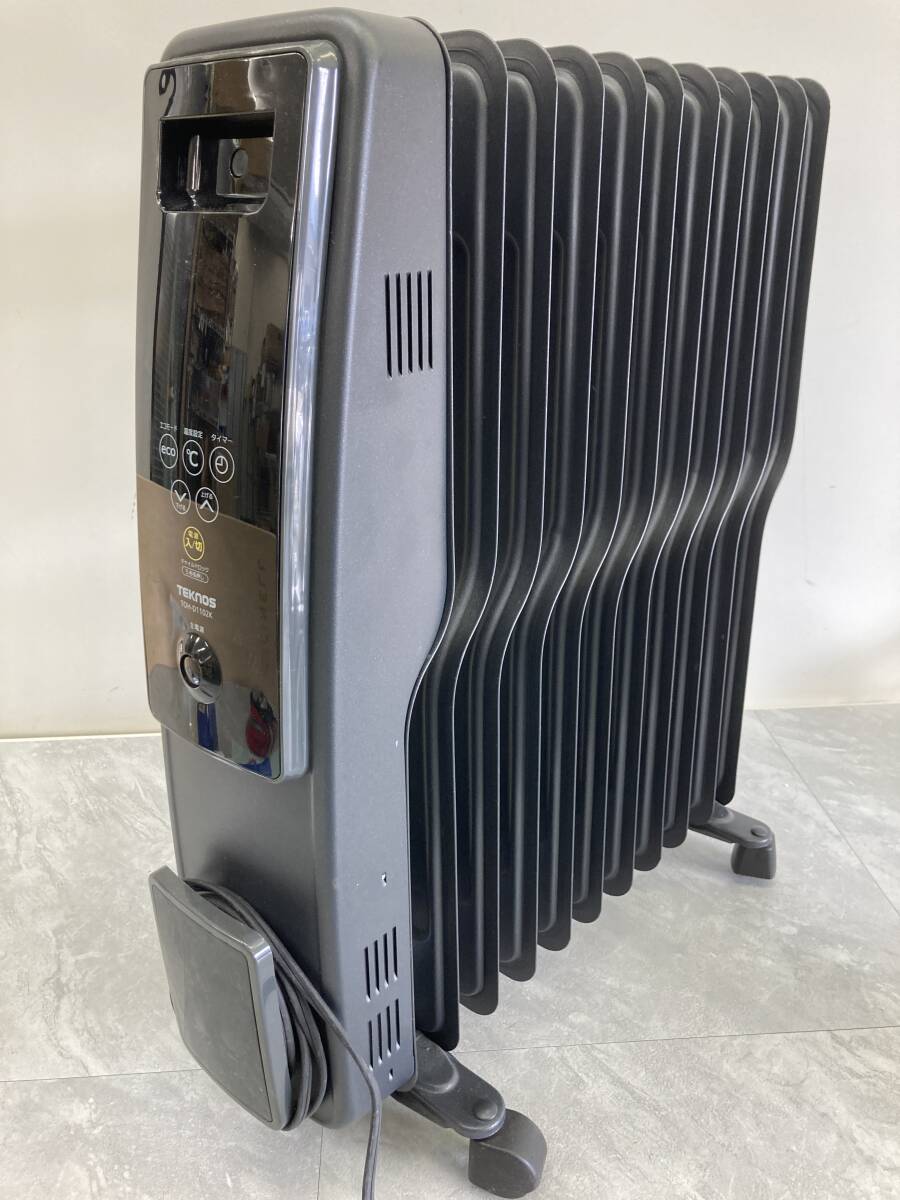 ☆☆【USED】TEKNOS テクノス オイルヒーター TOH-D1102K 暖房器具 冬物家電 箱160サイズ拍卖