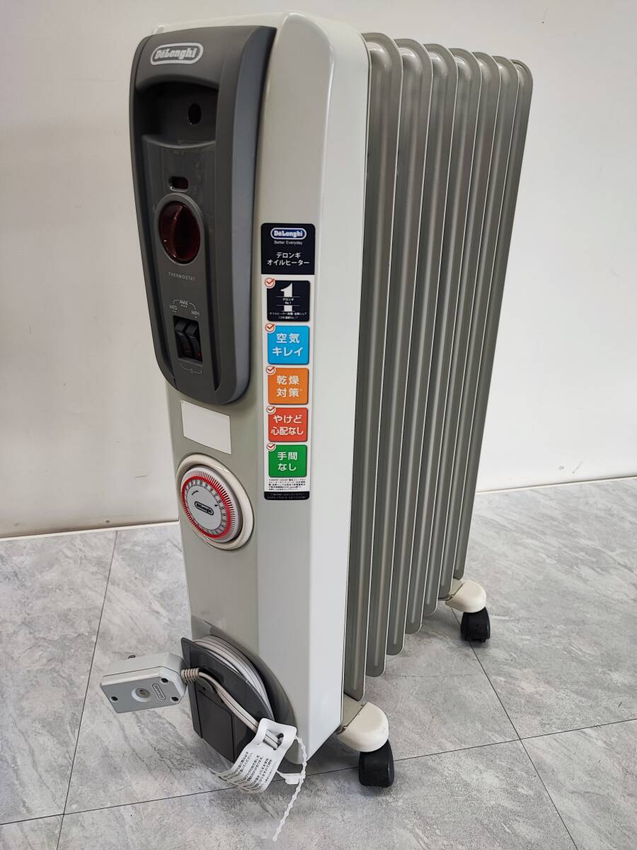 ★◆【USED】デロンギ オイルヒーター H770812EFSN-GY De'Longhi 暖房機 冬物家電 箱140サイズ拍卖