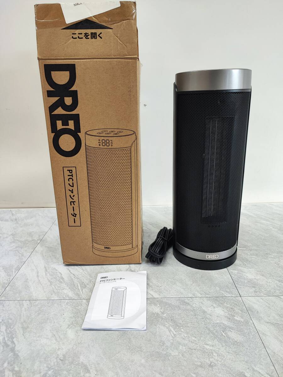 ★◆【USED】DREO PTCファンヒーター DR-HSH003 リモコン欠品 暖房器具 冬物家電 箱80サイズ拍卖