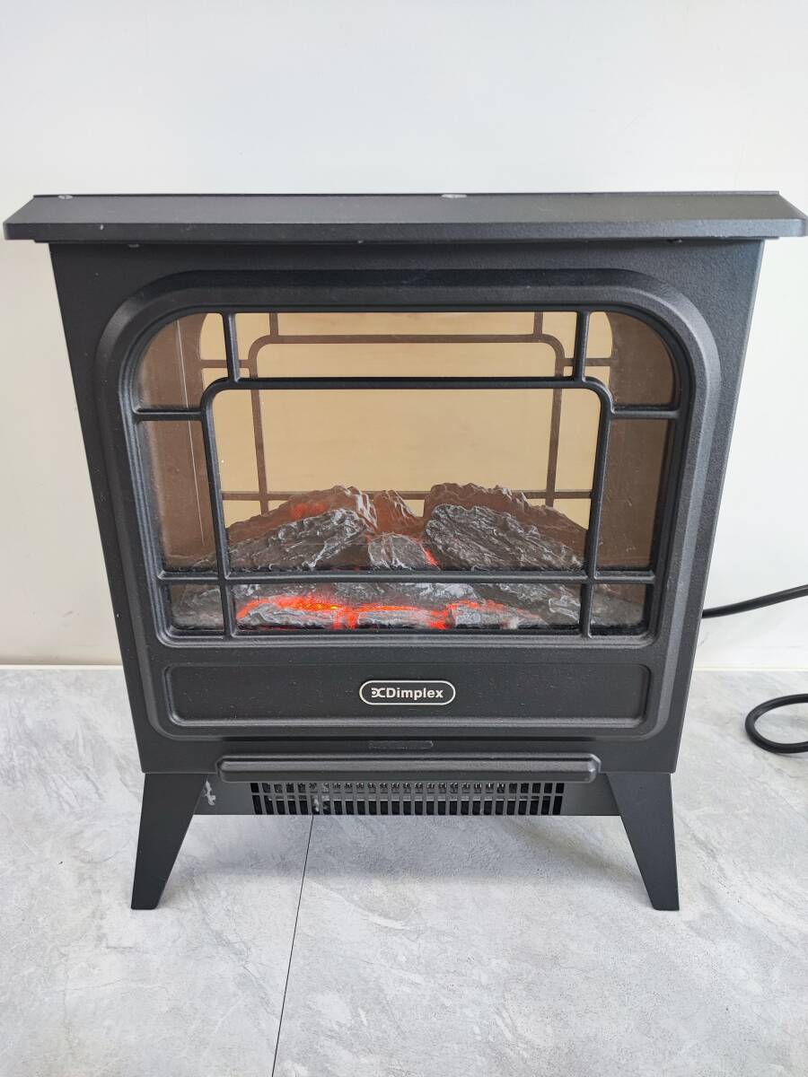 ★◆【USED】電気暖炉 Micro Stove MCS12J マイクロストーブ 電気ヒーター インテリア 箱120サイズ拍卖