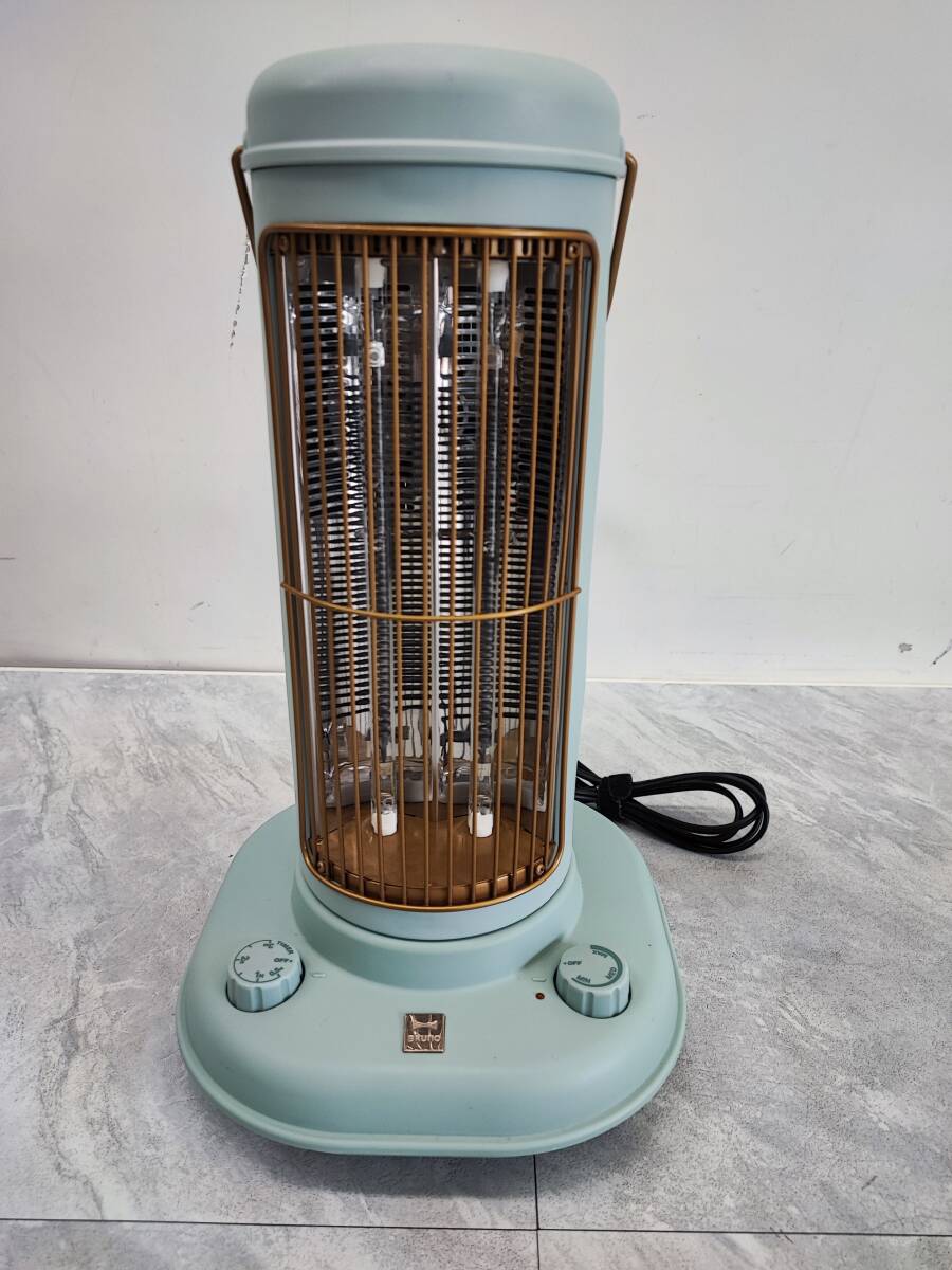 ★◆【USED】Bruno 足元ヒーター カーボンファンヒーター NostalStoveS BOE003 2012年製 インテリア 暖房機 箱120サイズ拍卖