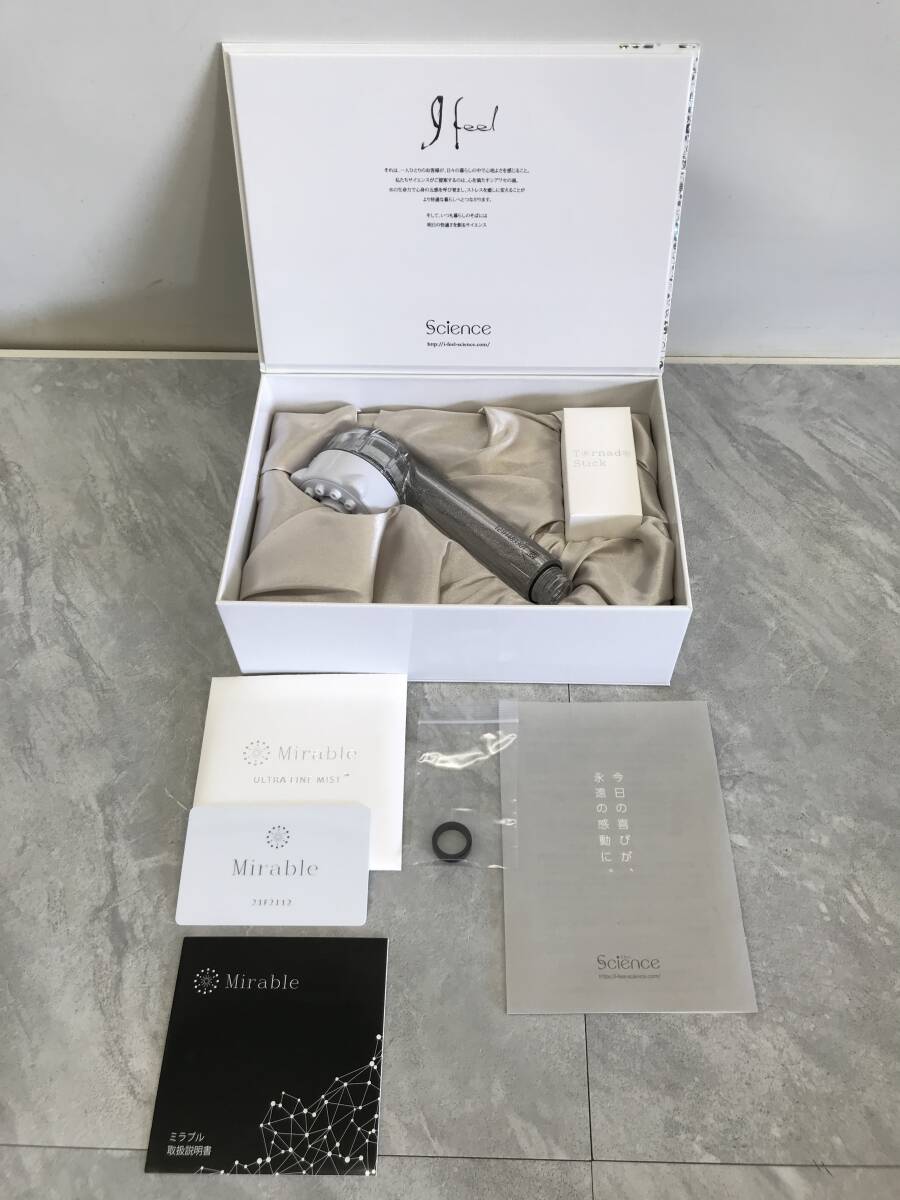 ☆★【美品】 Mirable ULTRA FAIN MIST ミラブル ウルトラ ファイン ミスト ミラブルプラス シャワーヘッド 箱60サイズ拍卖