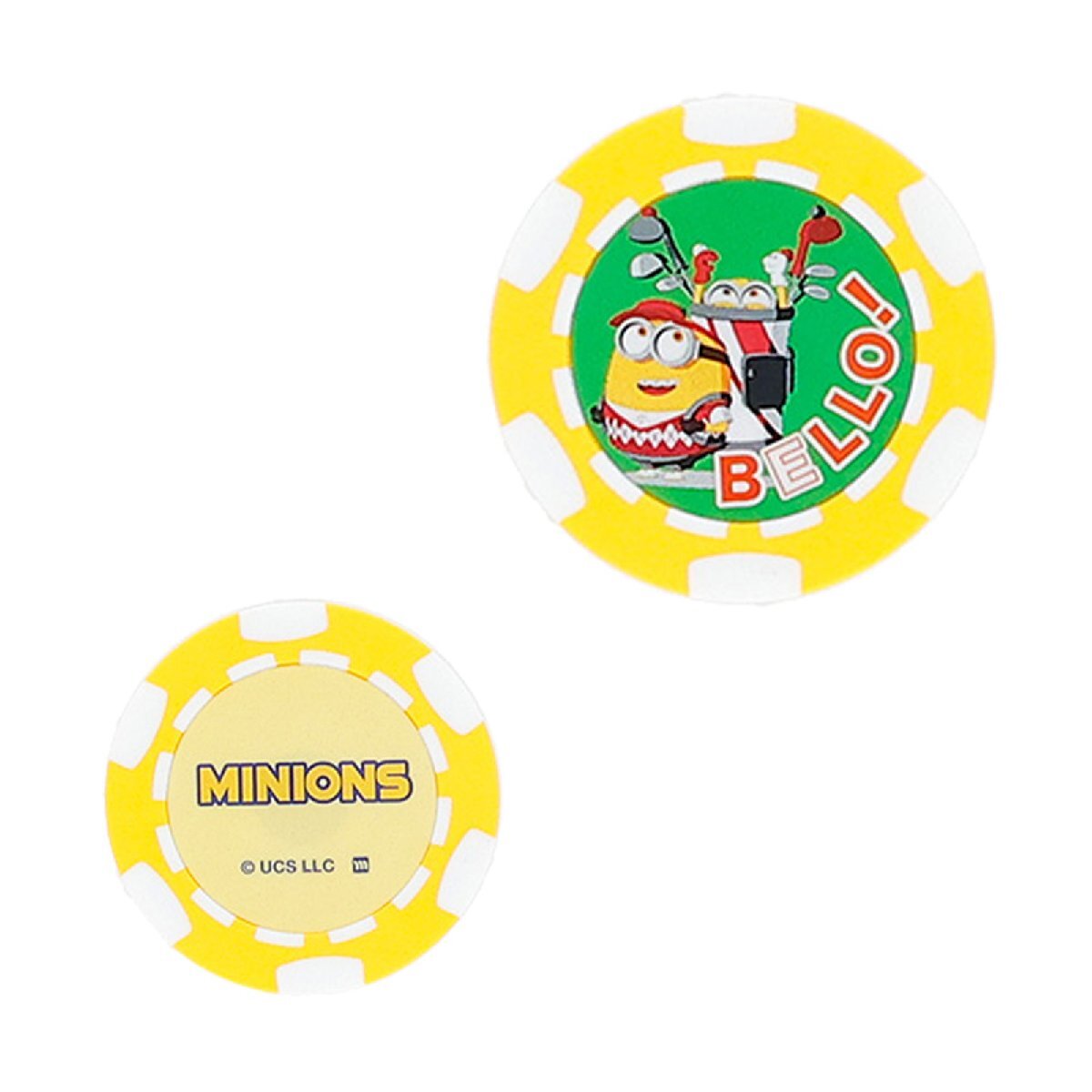 MINION ミニオン プレイゴルフ コインマーカー 【IR】拍卖