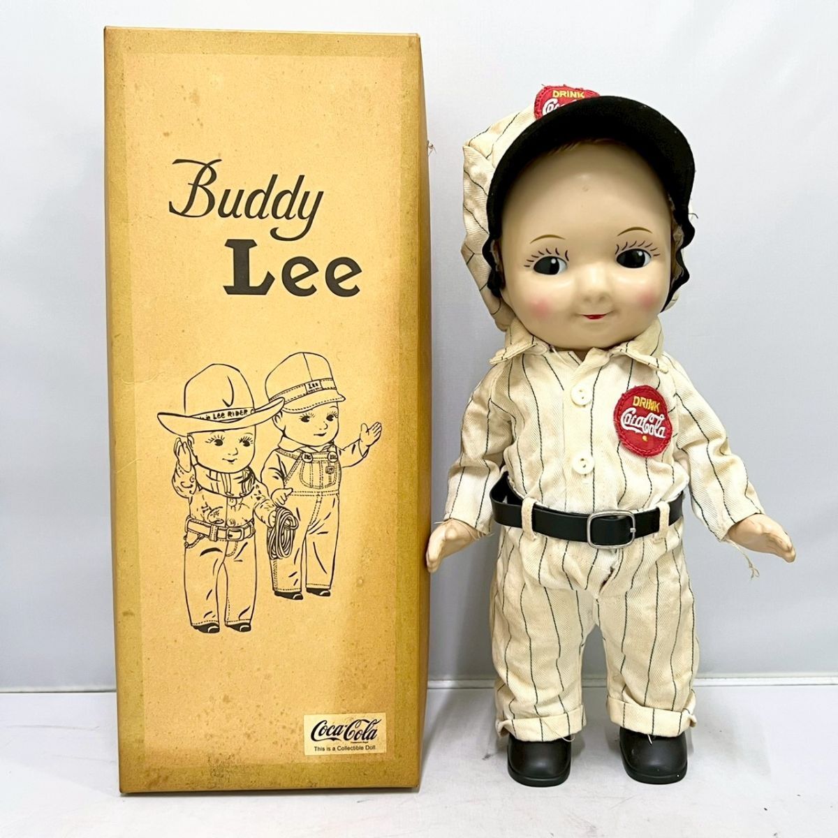 BKg133R 80 当時物 箱付き Buddy Lee バディ リー コカ・コーラ 99666-103 人形 制服 ドール マイクカンパニー拍卖