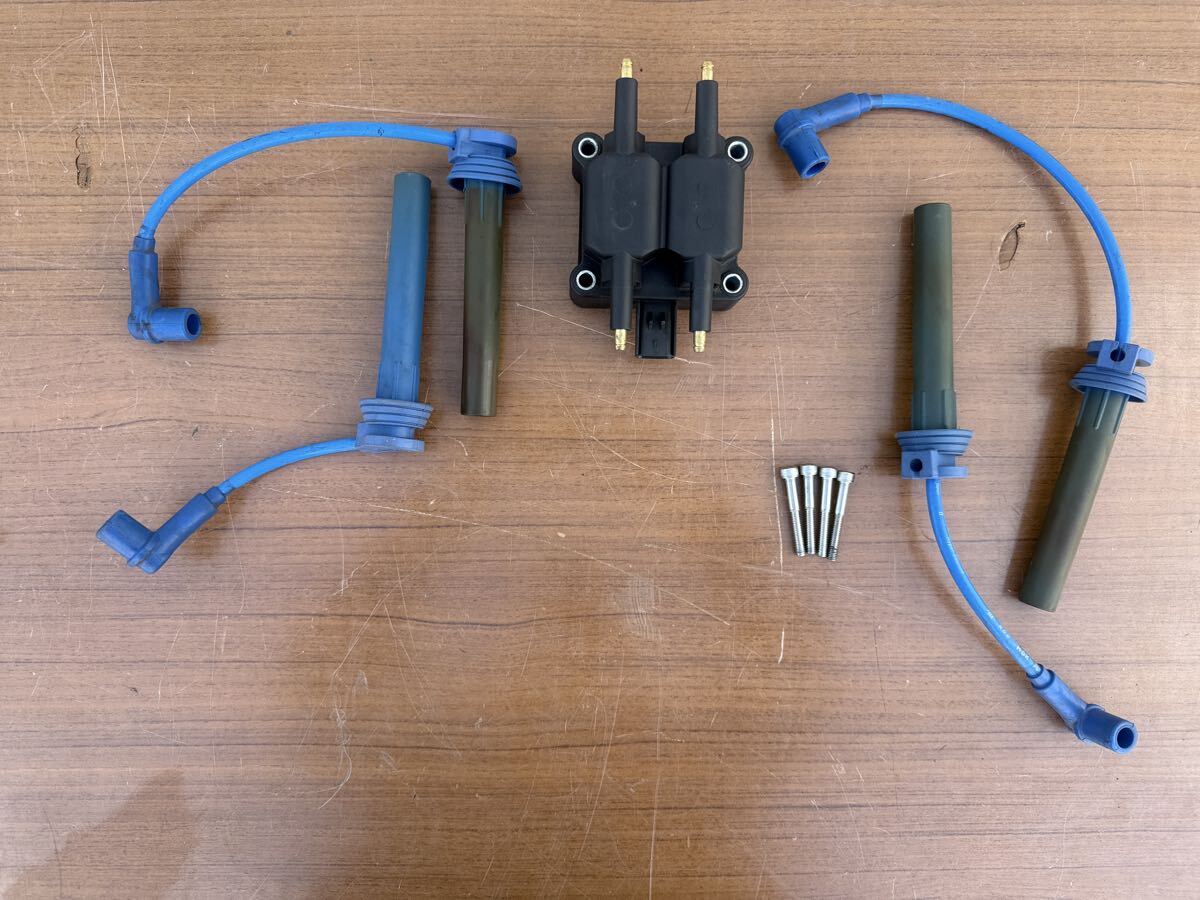 BMW ミニ クーパー イグニッションコイル & プラグコード セット HIGH SPARKS R50 R52 R53 動作確認済み拍卖