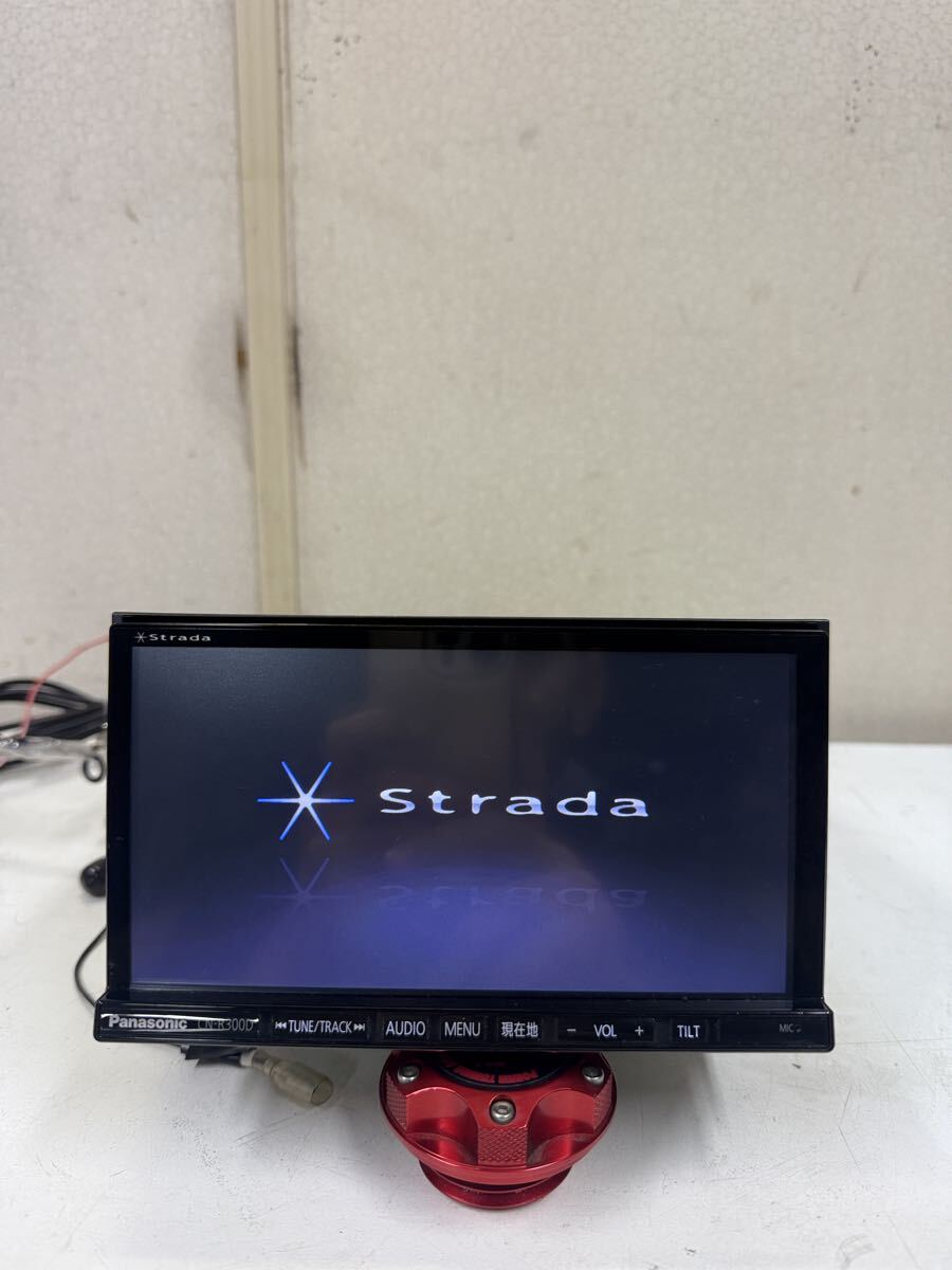 Panasonic ストラーダ CN-R300D メモリーナビ Bluetooth HDMI CD/DVD 動作確認済み 美品 パナソニック カーナビ拍卖