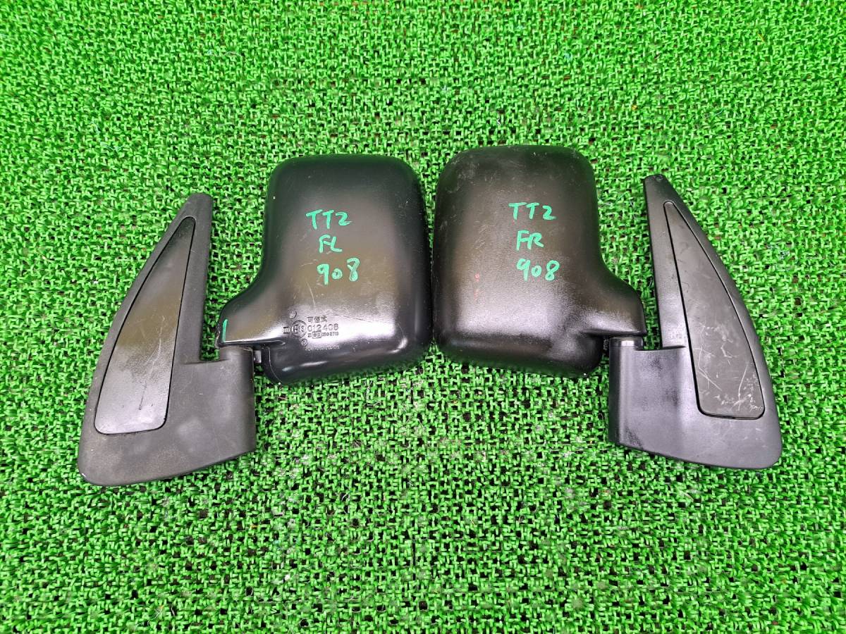 908 スバル サンバー TV2 TV1 TT1 TT2 TW1 TW2 純正 ドアミラー 左右セット サイドミラー 運転席側 助手席側 右側 左側 可倒式拍卖