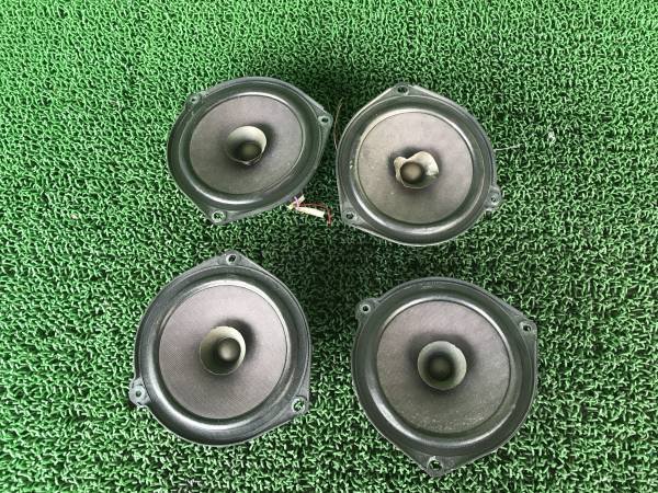 ダイハツ タント L360S 純正ドアスピーカー 4個 前後左右共通 フロント/リア L350S L150S/ L160S L250S ムーヴ等 L152S 流用拍卖