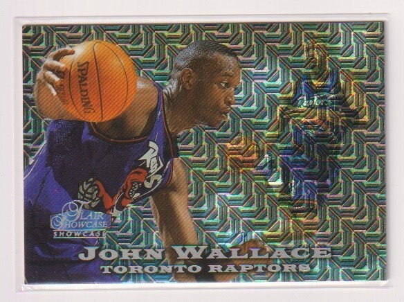 1997-98 Flair Showcase John Wallace Row 0 card #1407/2000拍卖