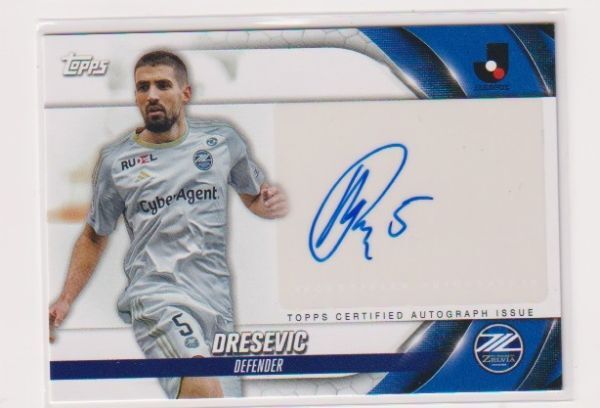 2024 Topps J League ドレシェヴィッチ 直筆サインカード拍卖
