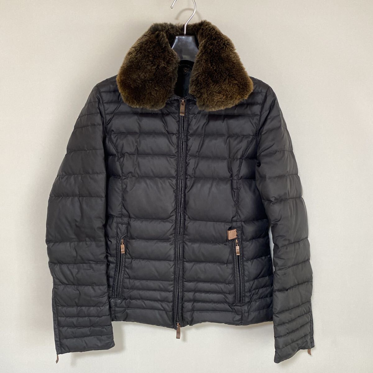 HETREGO エトレゴ ダウン90% ショートジャケット 黒 ブラック DMW拍卖