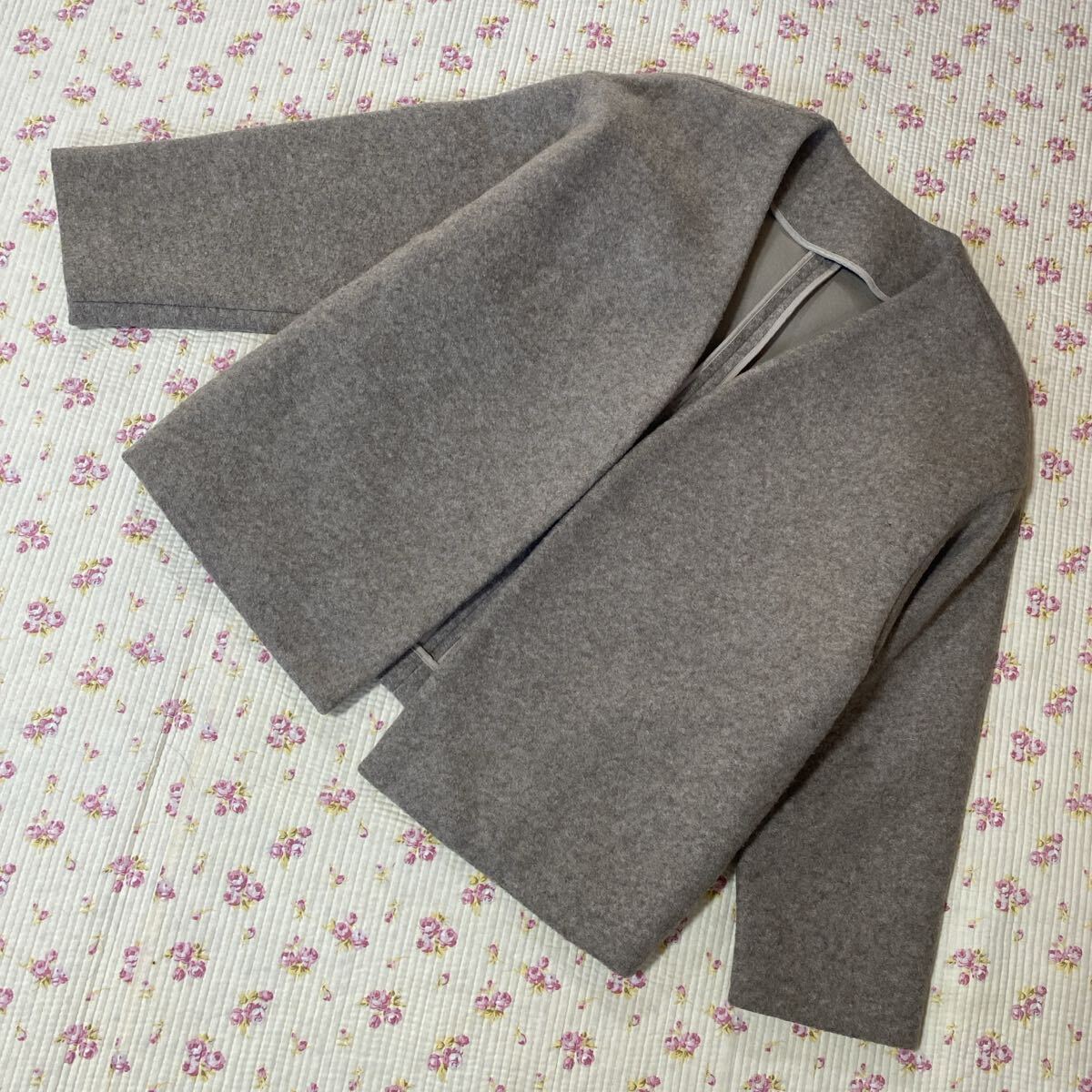 プラージュ Plage Vカラー ジャケット 36 厚手 暖かい DMW拍卖