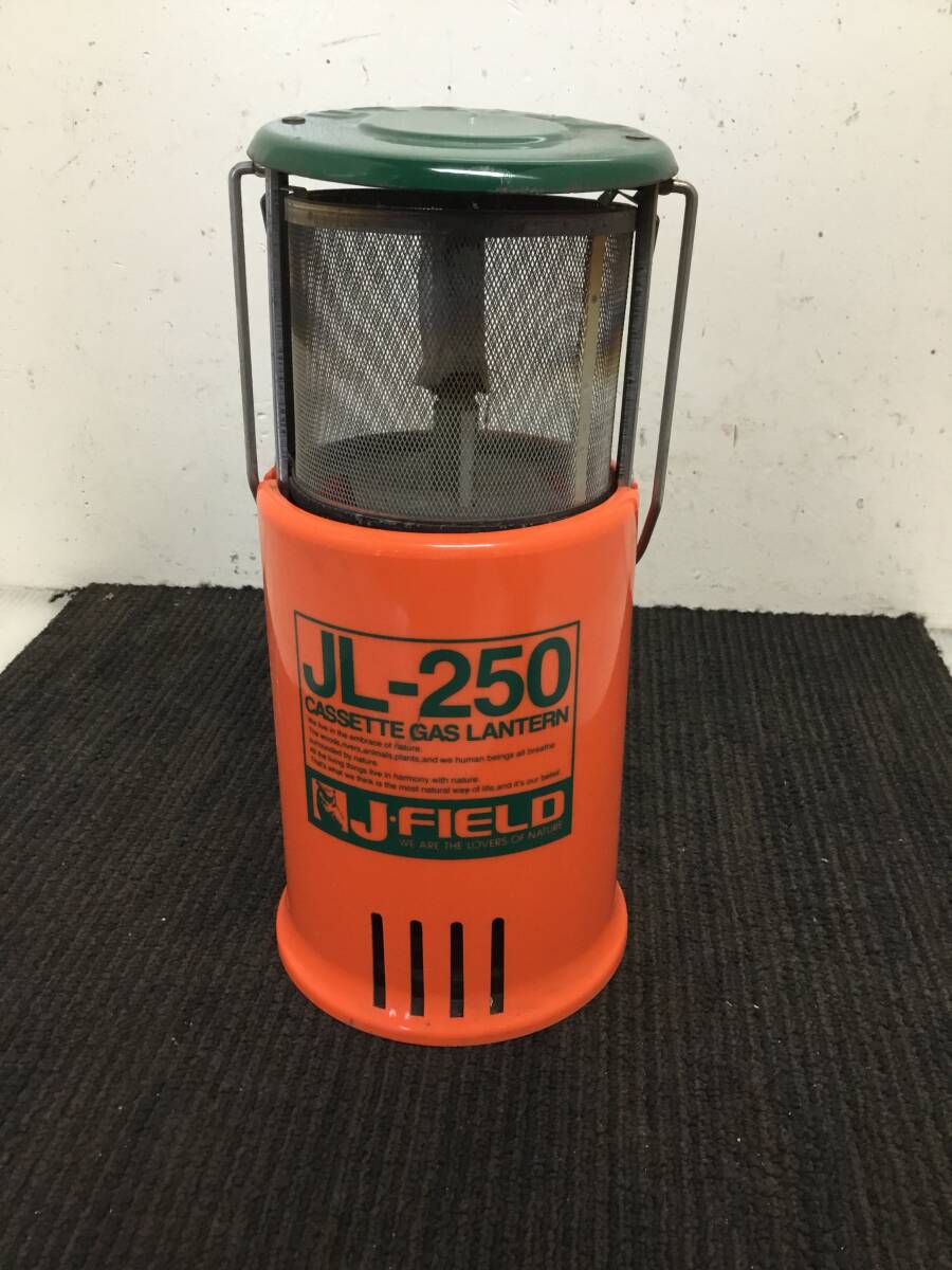 △ y 岐阜発/ カセットガスランタン/ J.FIELD/ JL-250/ ガスランタン/ ガスがない為動作未確認/ 現状品/ R7.11/5 △拍卖
