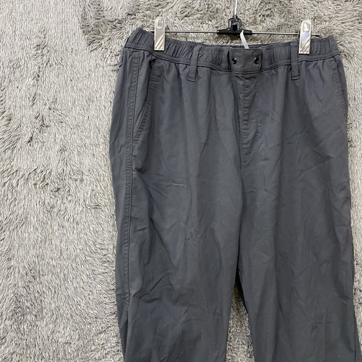 EDWIN エドウィン ナイロンパンツ シャカパン イージーパンツ ウエストゴム サイズ L グレー 灰色 メンズ トップス 最落なし(903)拍卖