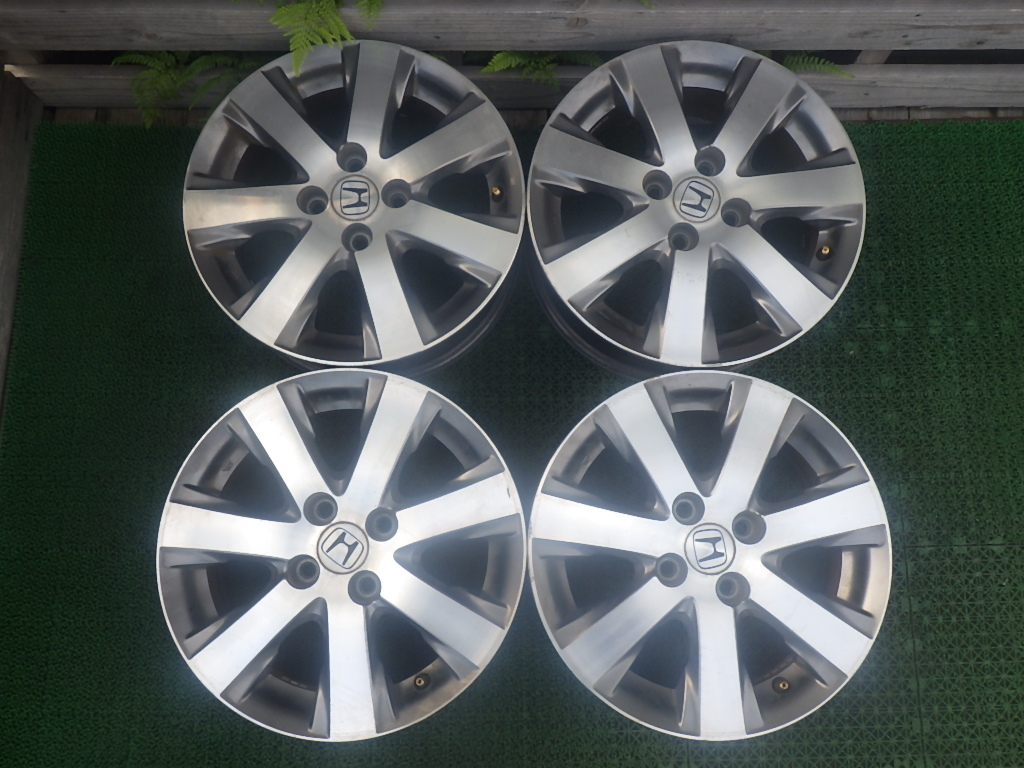 ホンダ フリード 純正 15インチ アルミホイール 4本 15x5.5J +50 PCD100拍卖