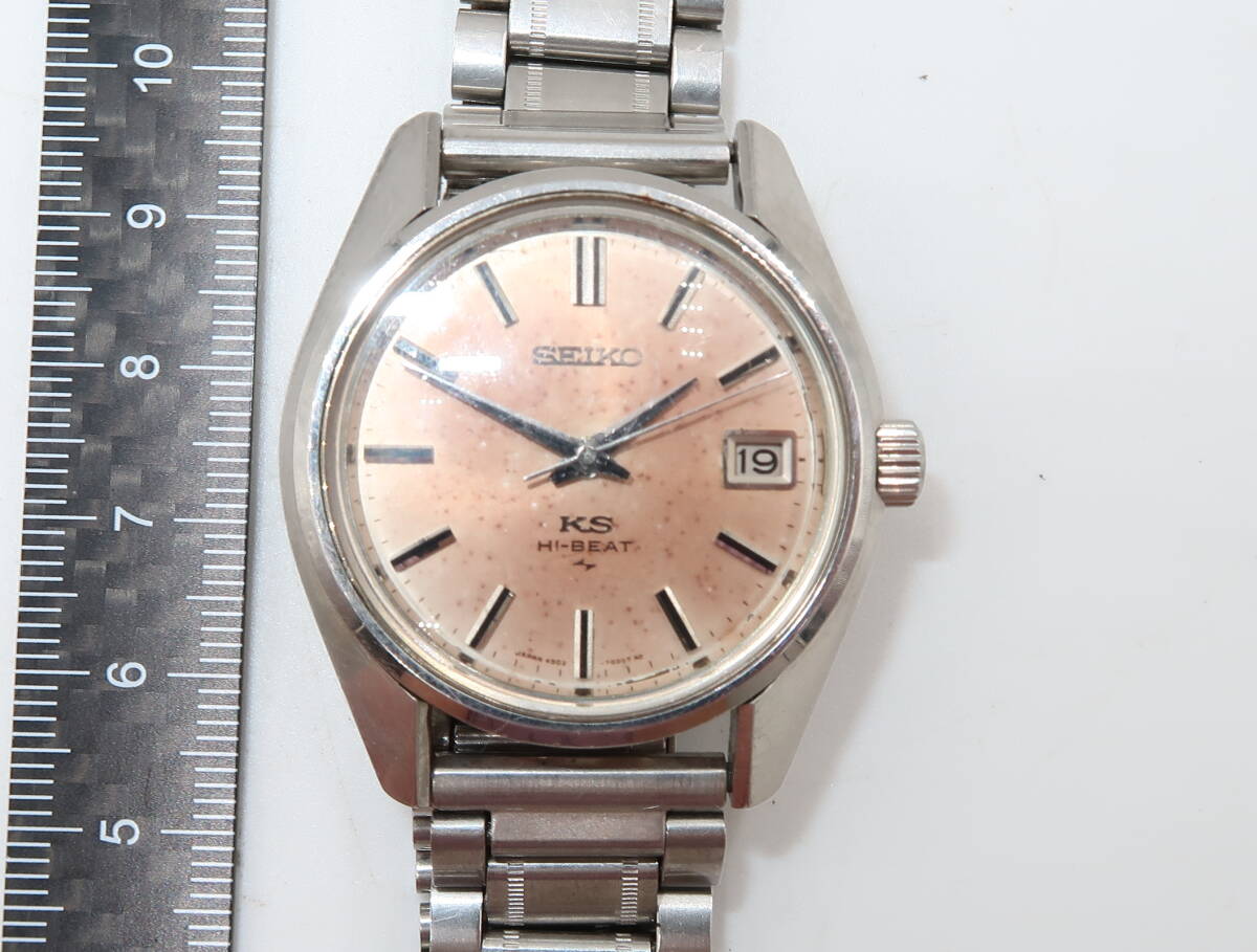 ★☆SEIKO セイコー キングセイコー ハイビート 4502-7001 手巻き メンズ腕時計☆★拍卖