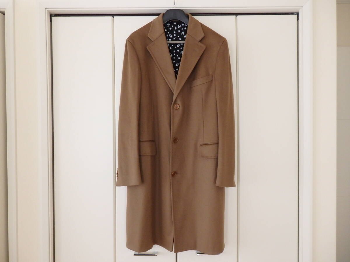 ☆最高級! イタリア製 ルシアンペラフィネ lucien pellat-finet ウールカシミヤ コート Lサイズ☆拍卖