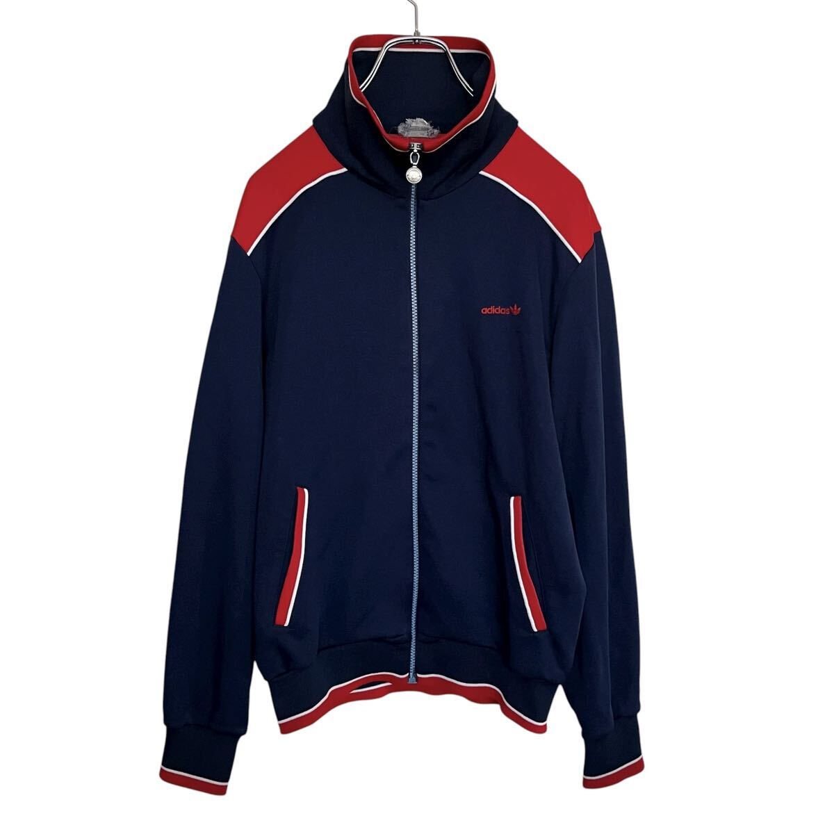 70's adidas アディダス デサント 西ドイツ製 トラックジャケット ジャージ拍卖