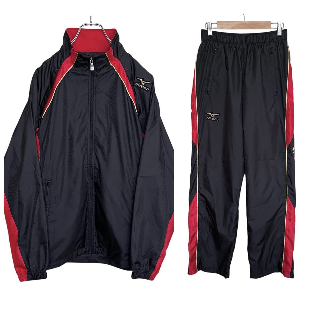 Mizuno Pro ミズノプロ 野球 トレーニング ウェア ウインドブレーカー 上下 セットアップ拍卖