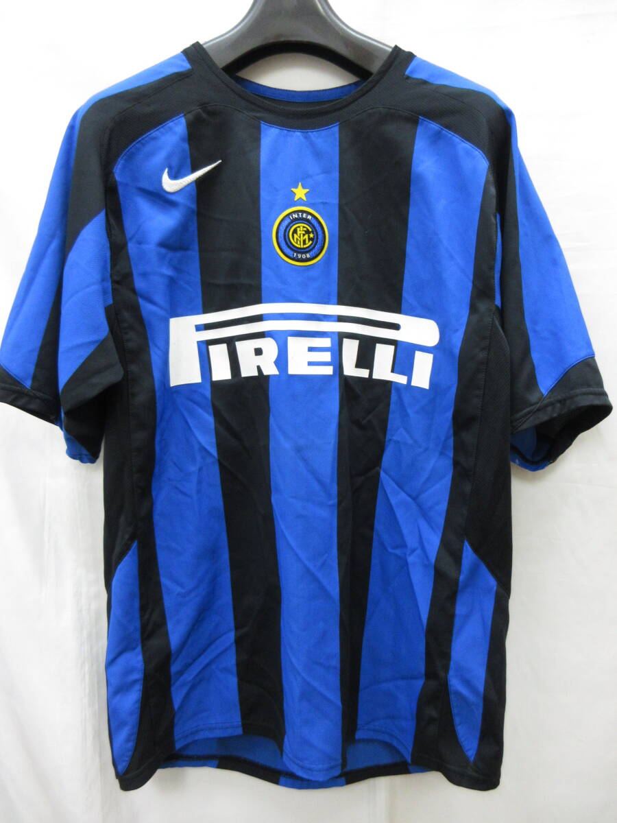 訳あり 1円~ INTER インテル ユニフォーム ナイキ RECOBA レコバ 20 サッカー(114)拍卖