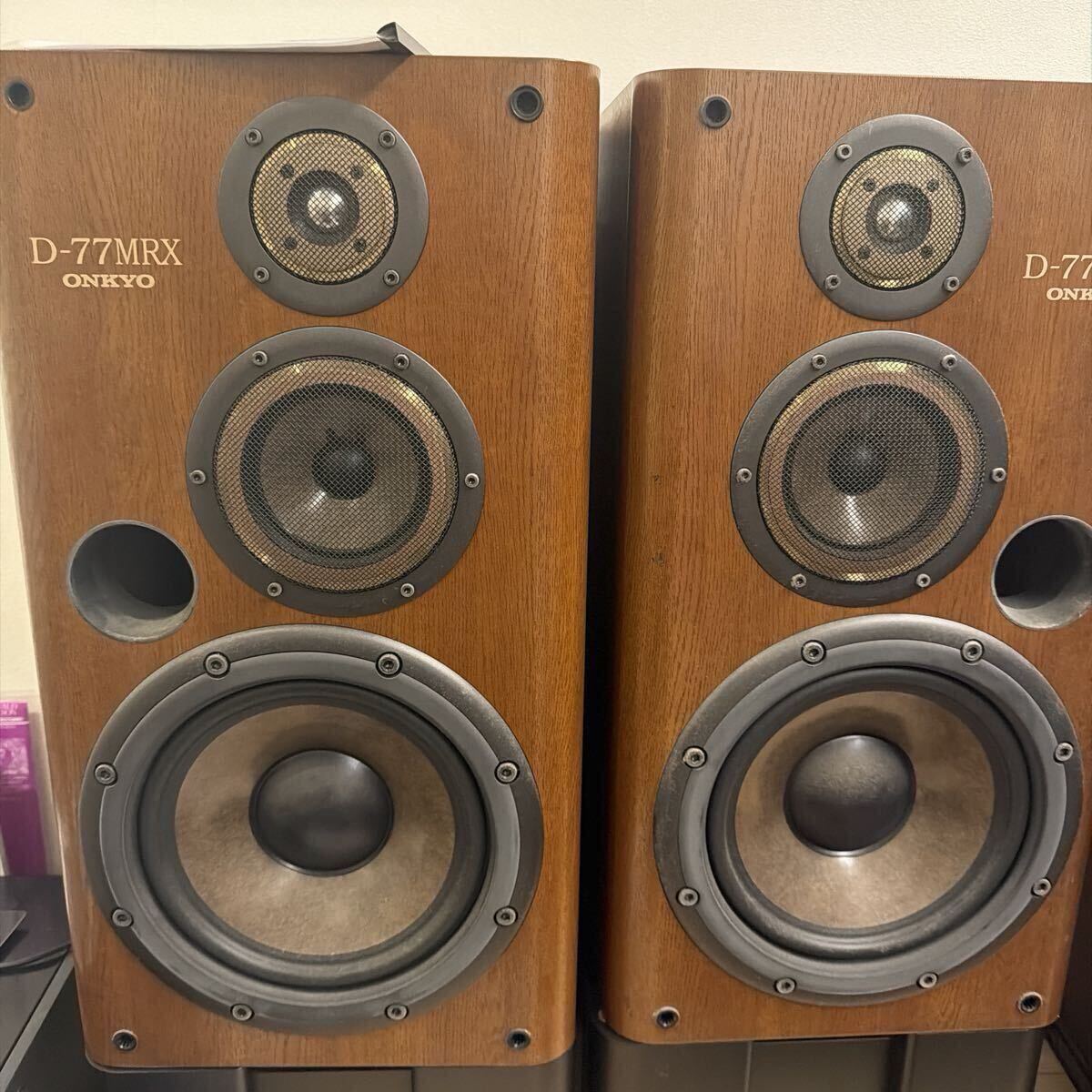 【C】ONKYO D-77MRX スピーカーペア オンキョー 3094204拍卖