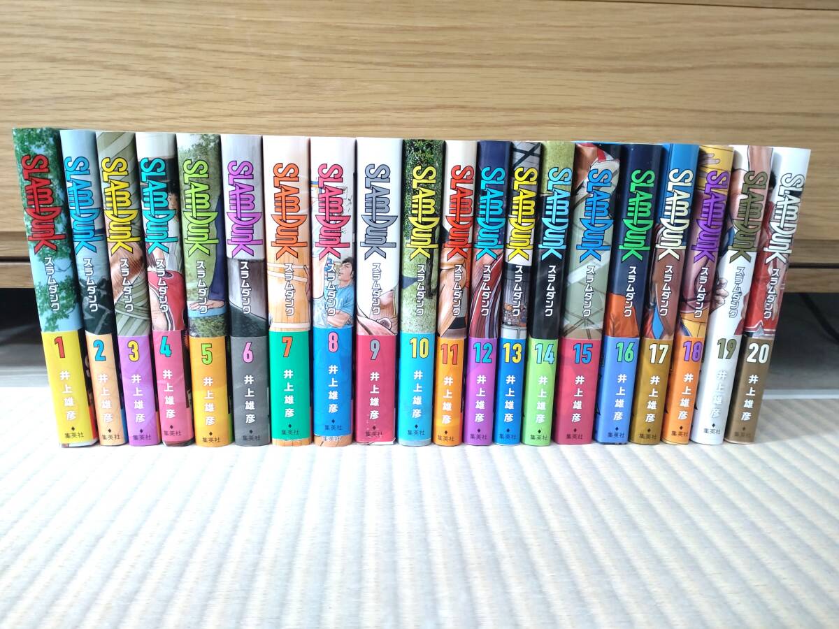 極美品 SLAM DUNK スラムダンク 新装再編版 全20巻 セット 漫画拍卖
