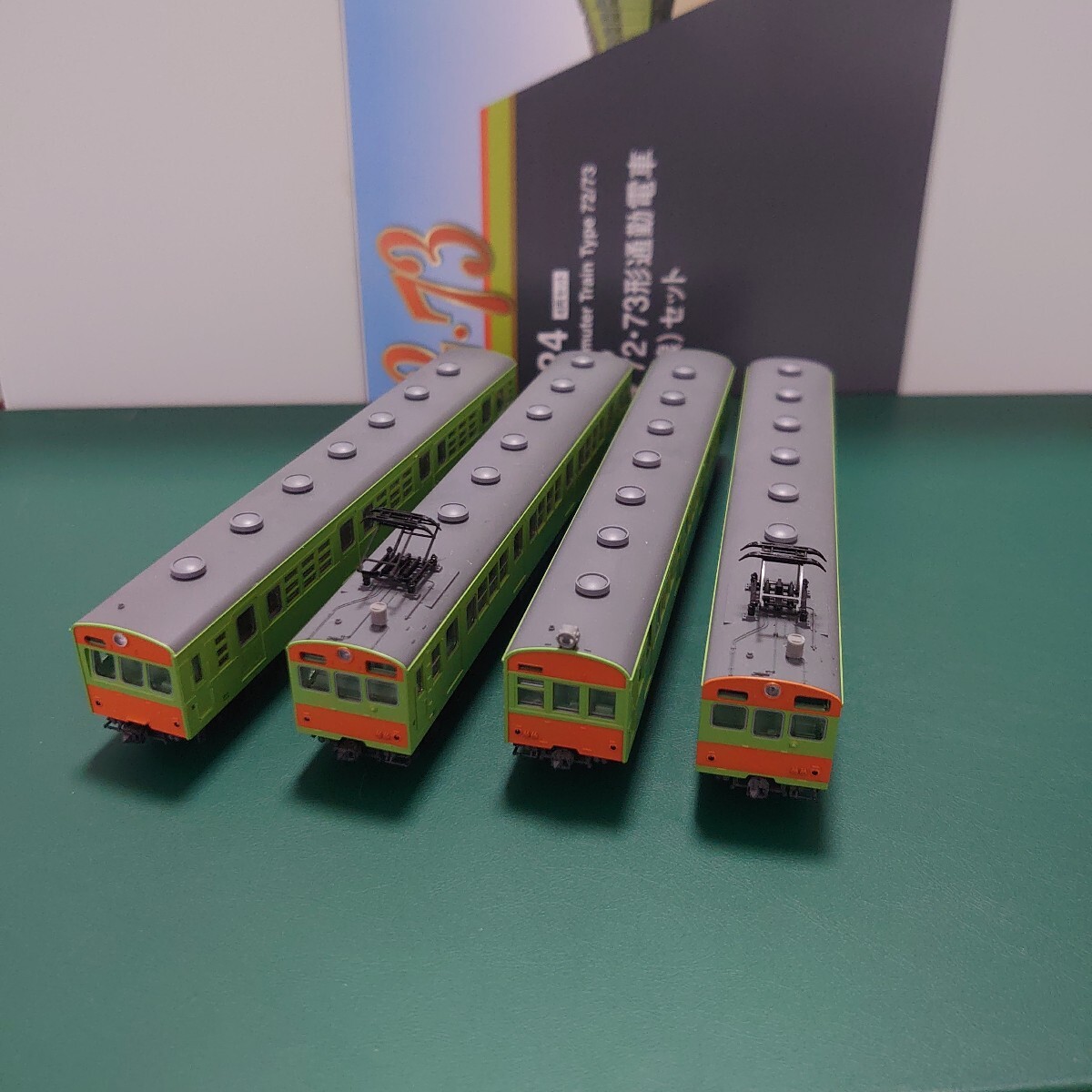 国鉄 72・73形 通勤電車 可部線 セット 4両セット Nゲージ 鉄道模型 TOMIX トミックス 品番98524拍卖